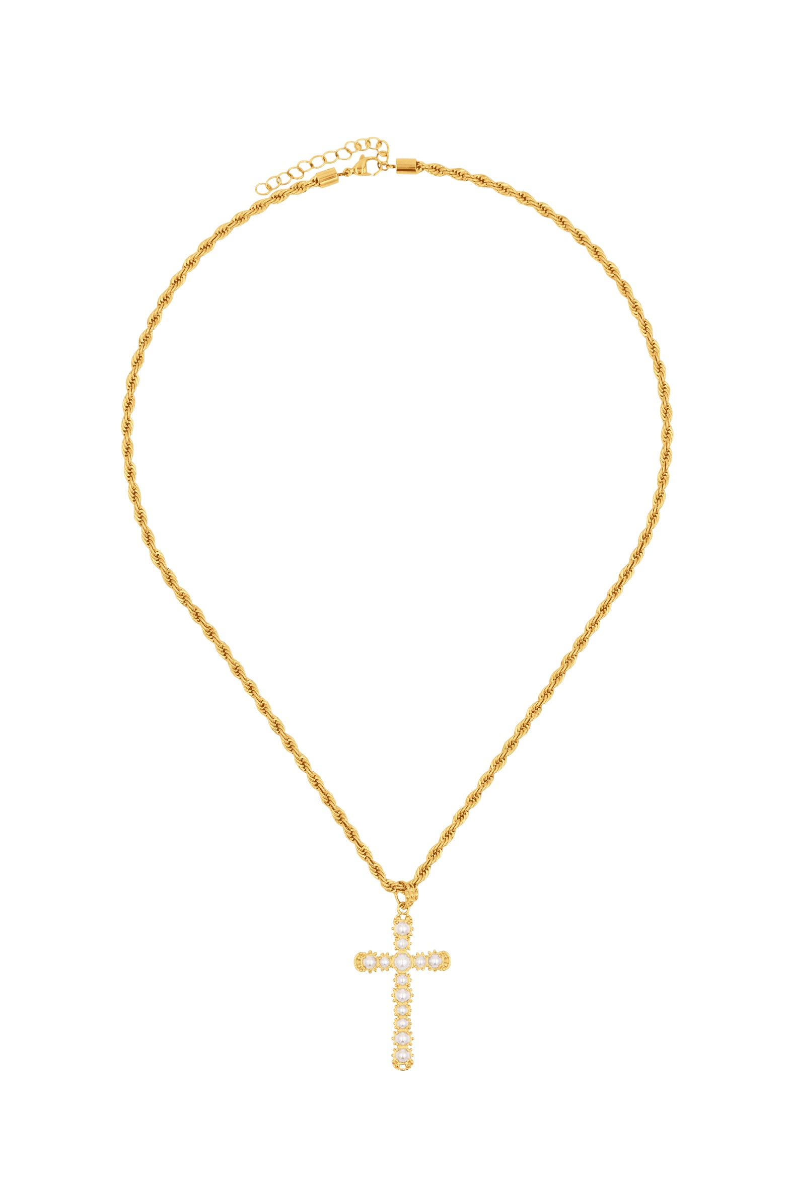 The Gothic Cross Necklace-Serpenti Apparel