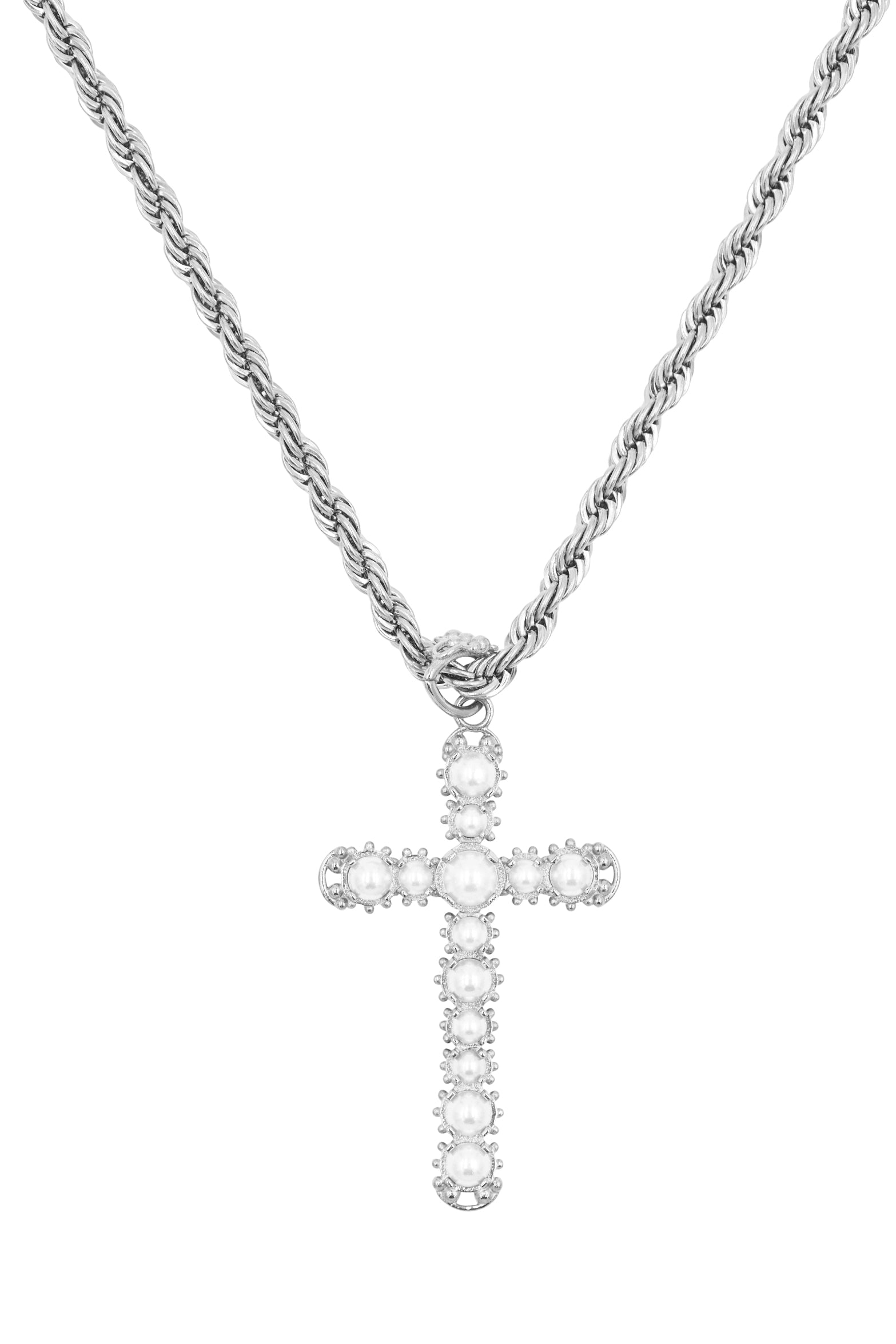 The Gothic Cross Necklace-Serpenti Apparel