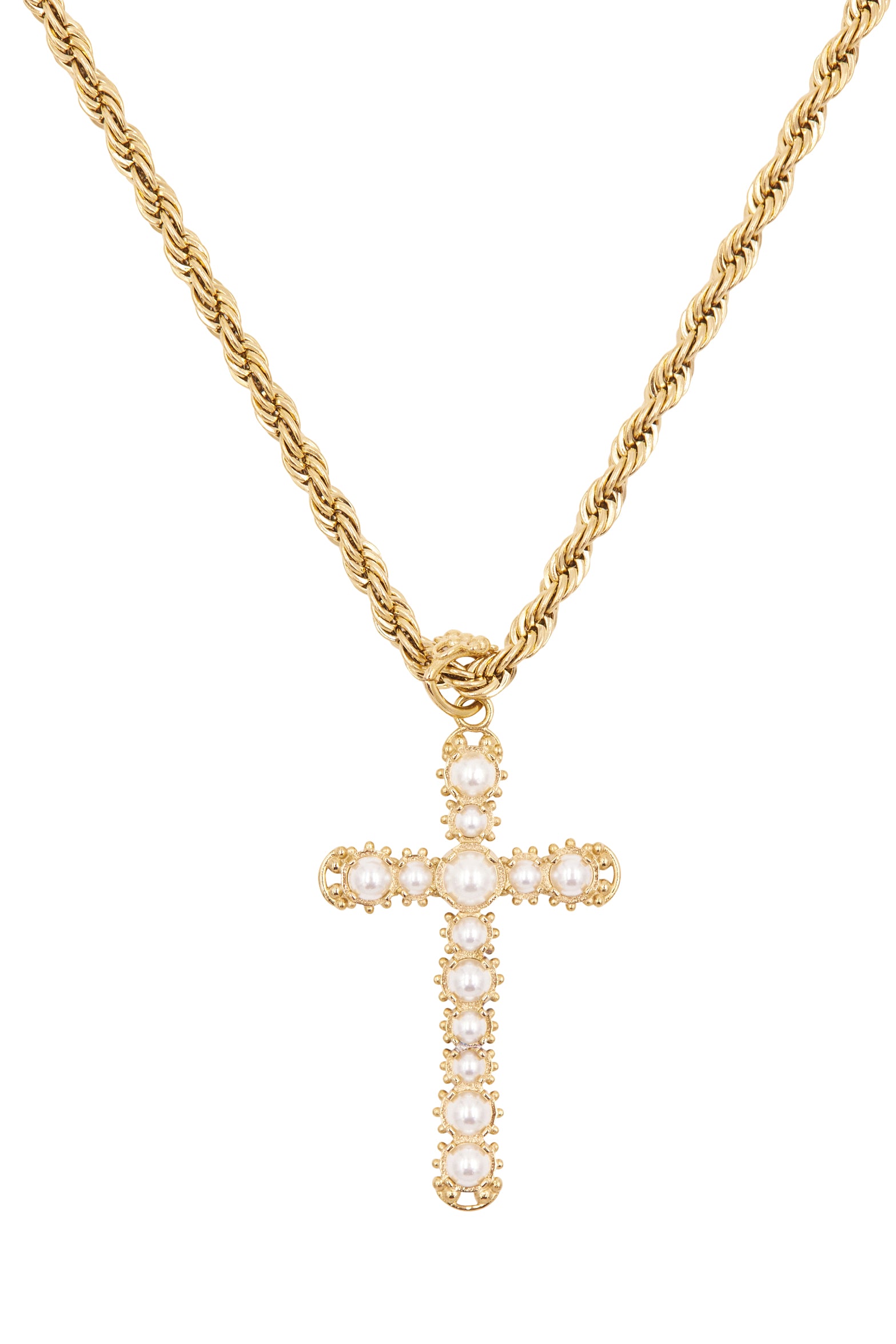 The Gothic Cross Necklace-Serpenti Apparel