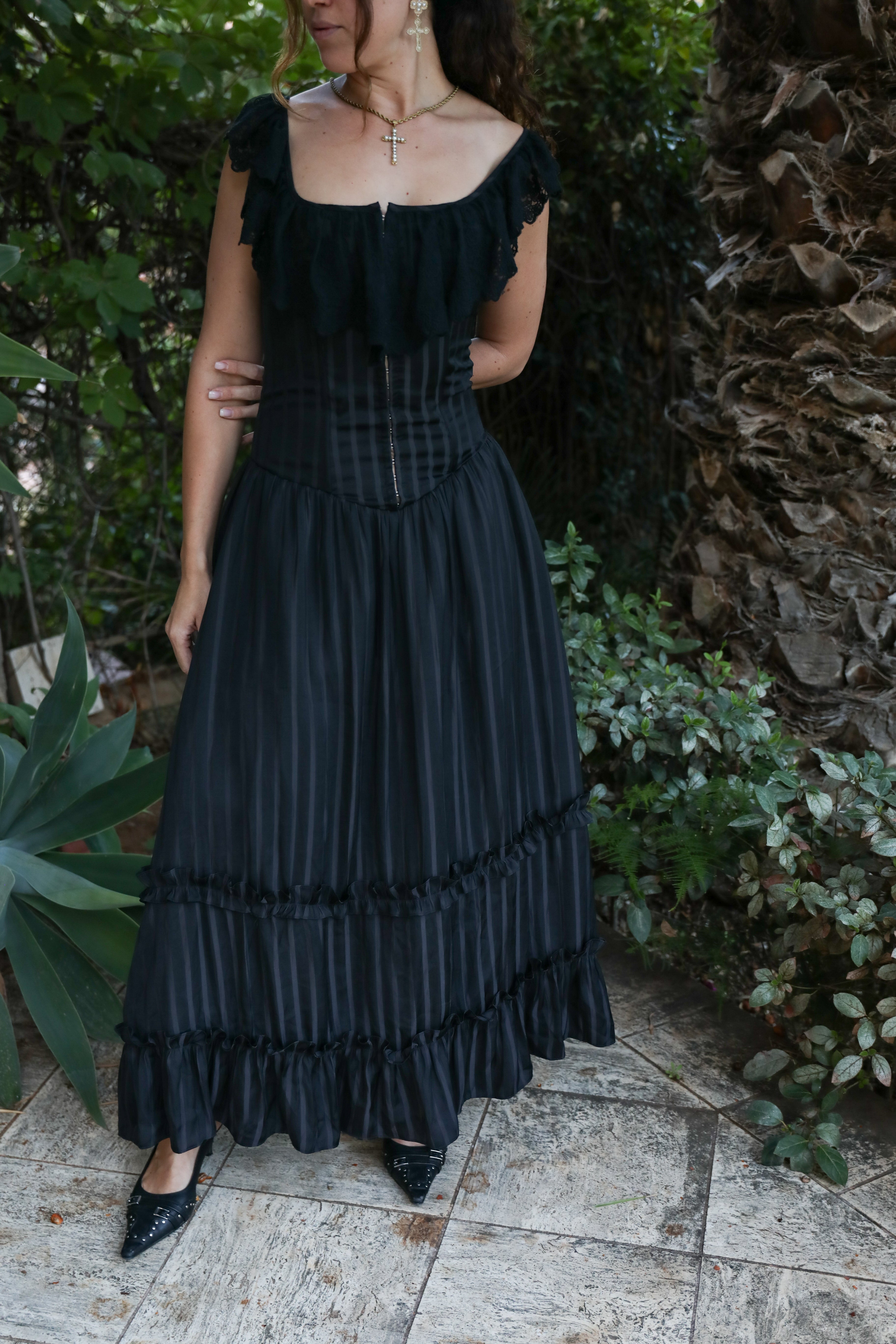 The Maiden Dress I Black