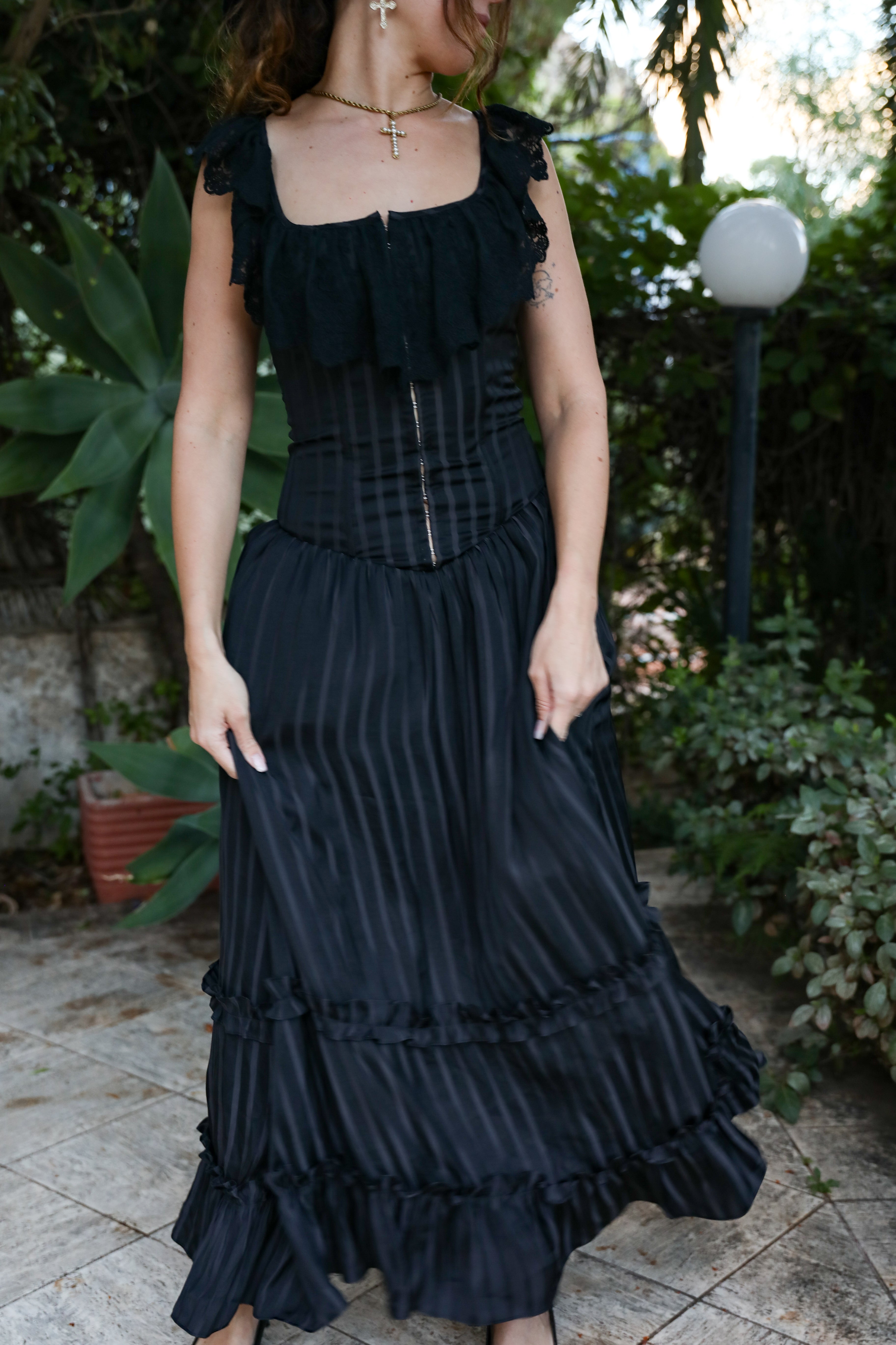 The Maiden Dress I Black