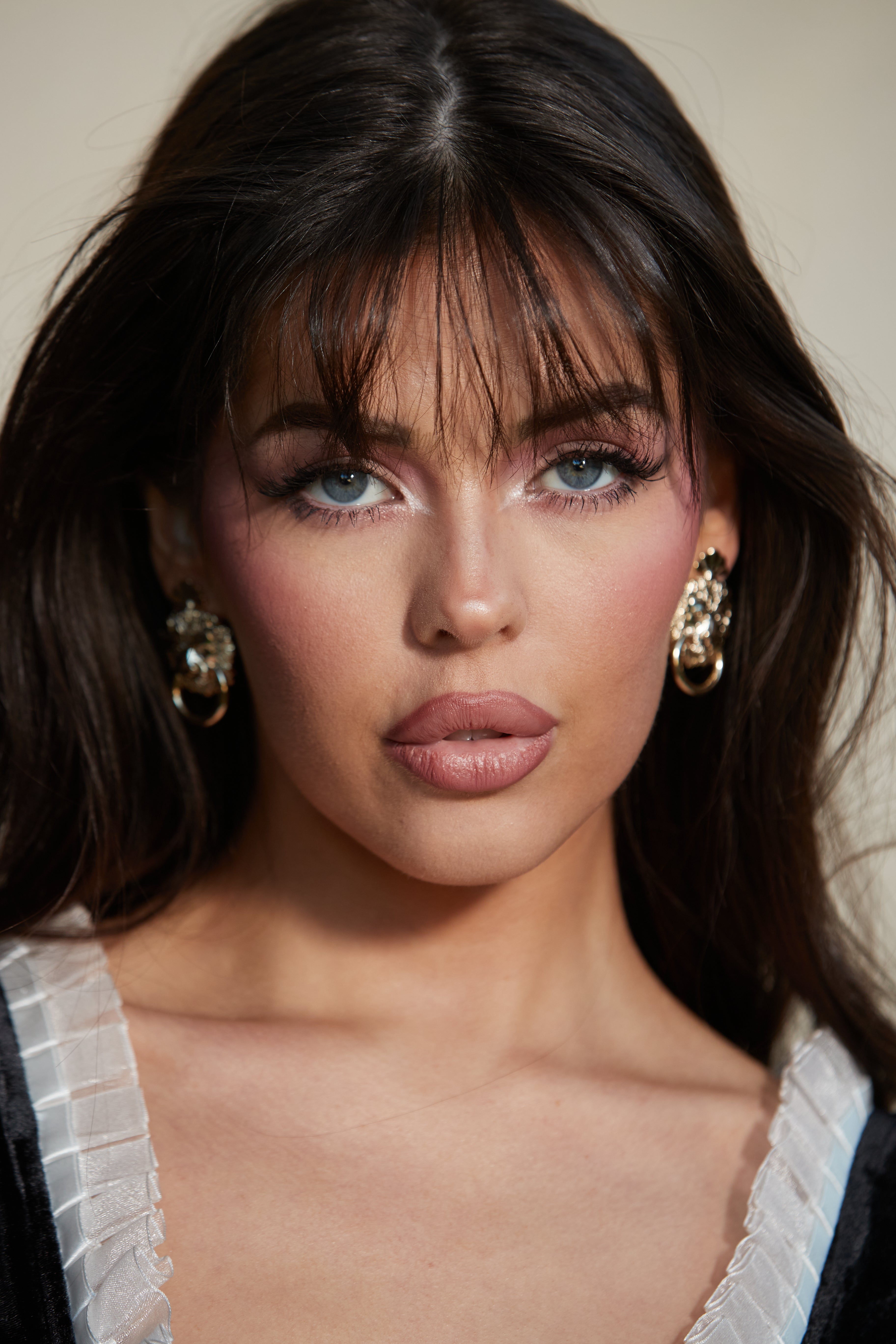 The Leone Door Knocker Earrings-Serpenti Apparel