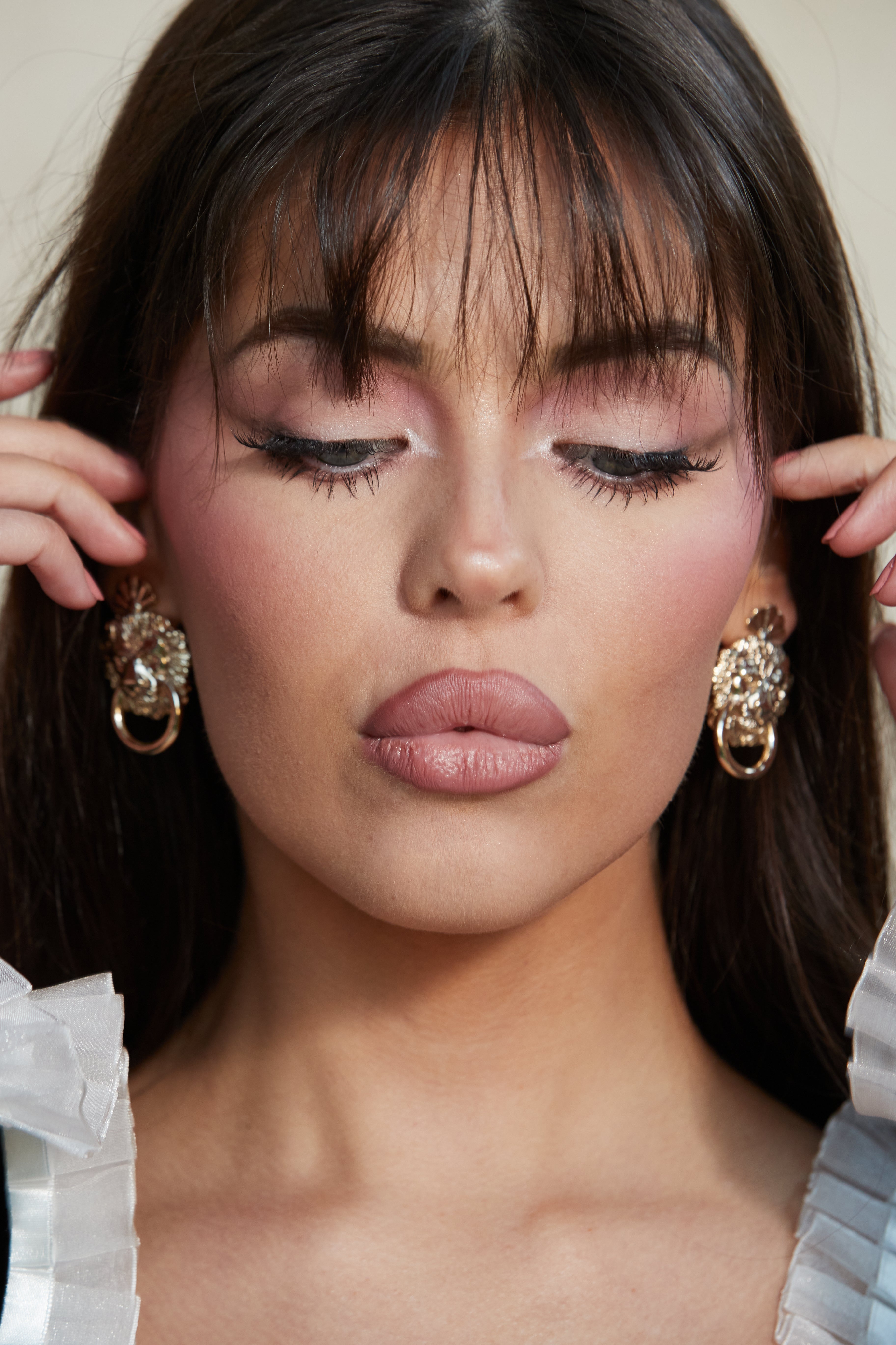 The Leone Door Knocker Earrings-Serpenti Apparel