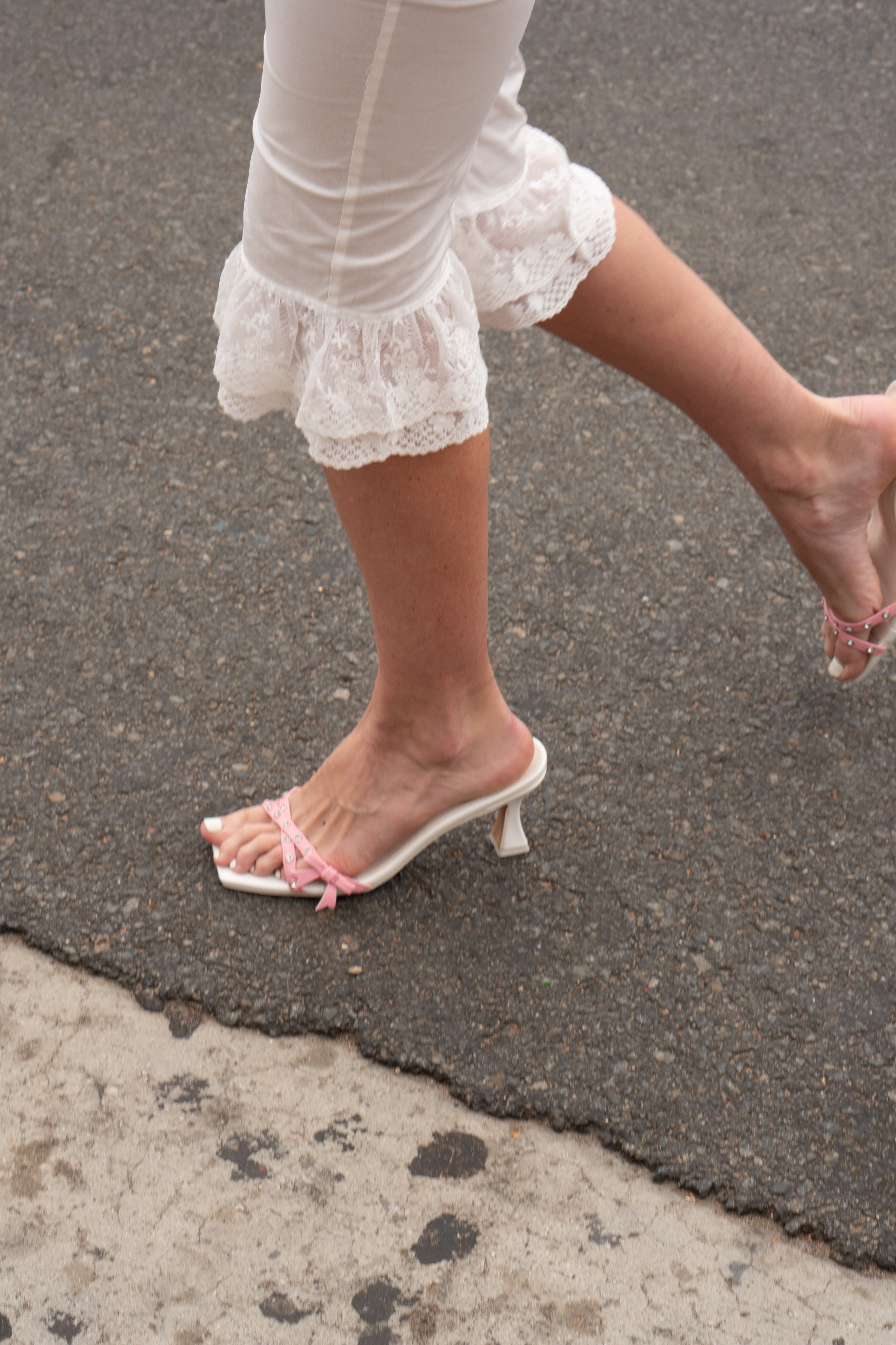 The Heiress Heel I Strawberries & Cream-Serpenti Apparel