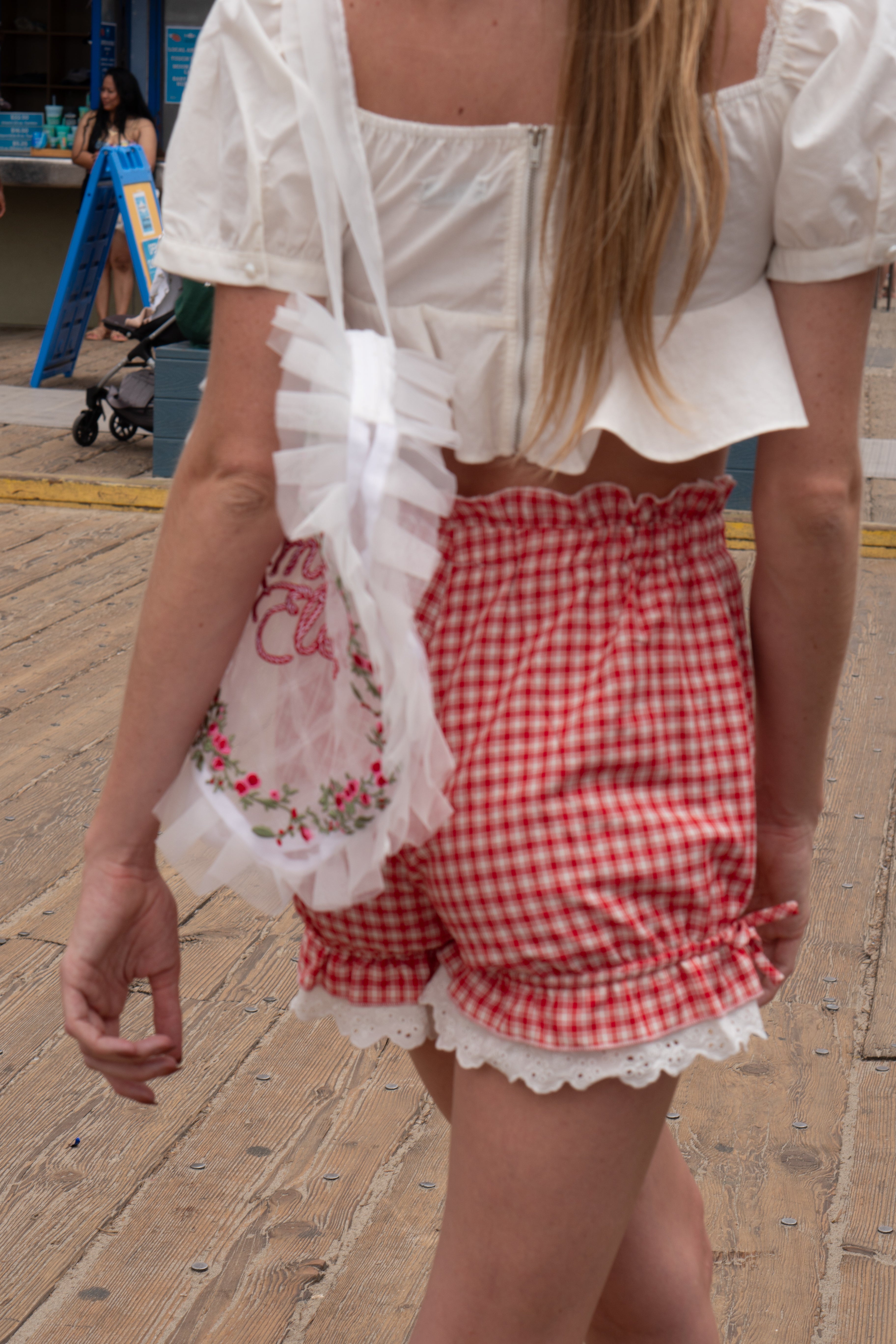 The Peccora Bloomers I Red Gingham-Serpenti Apparel