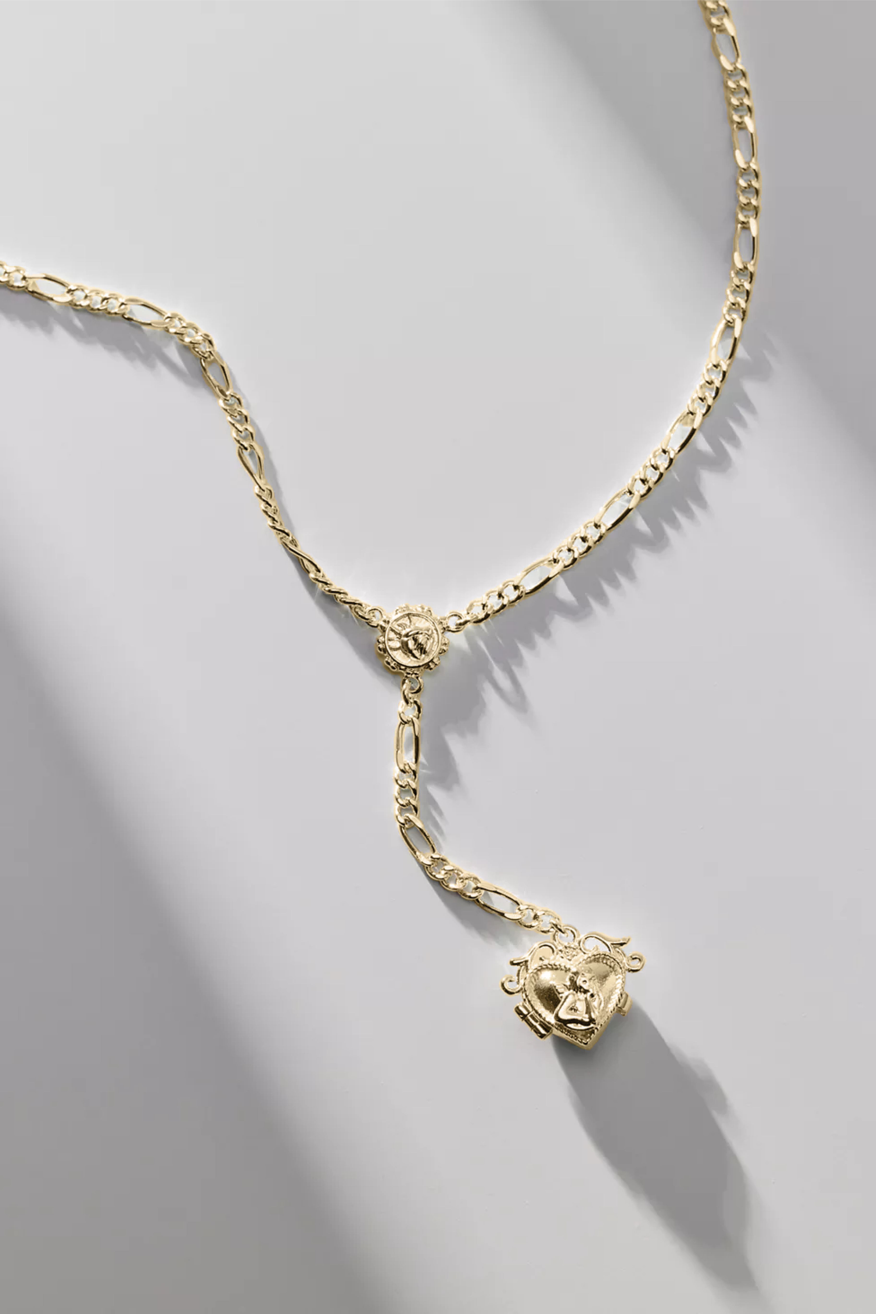 The Heart Locket Lariat-Serpenti Apparel