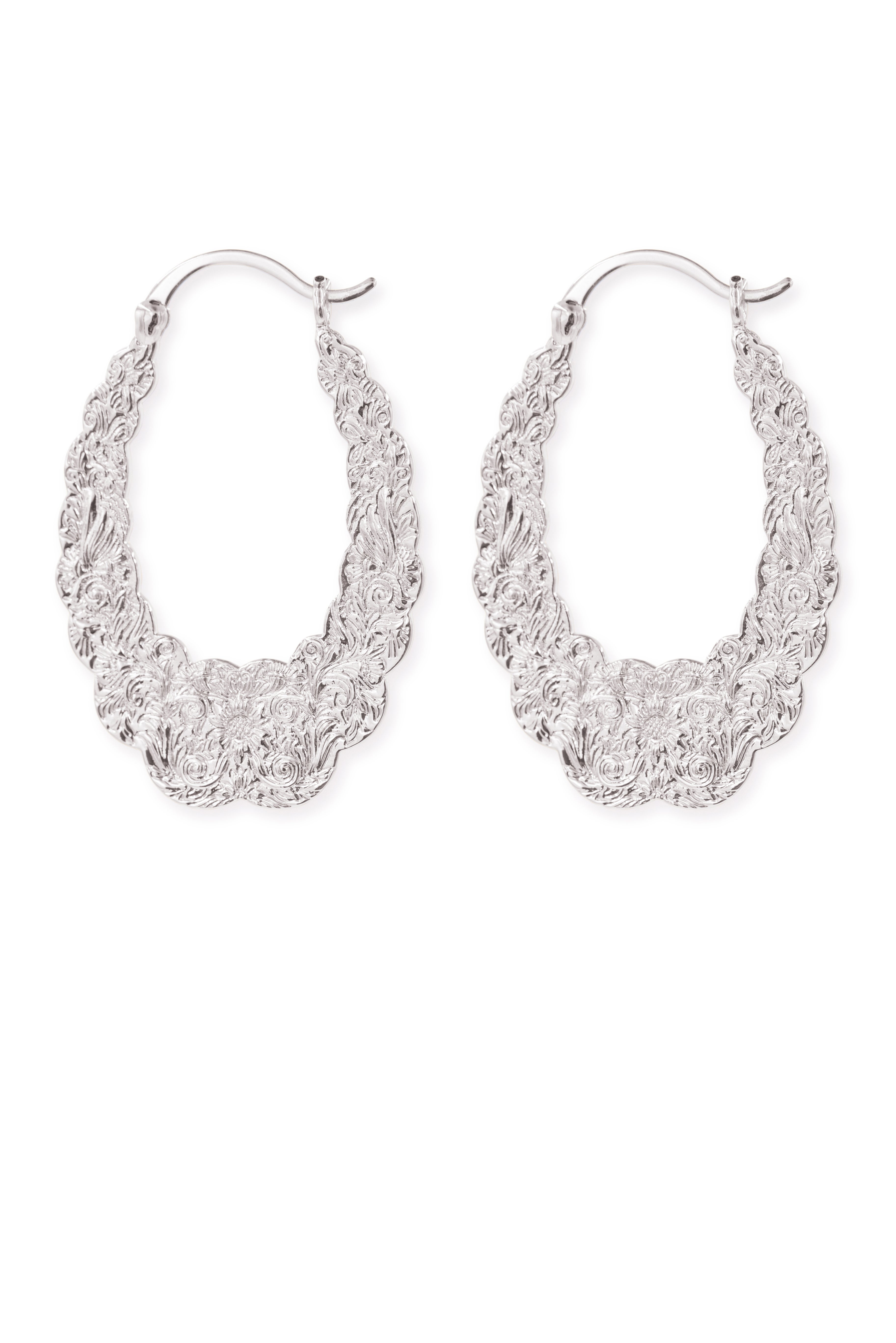 The Salina Scalloped Earrings