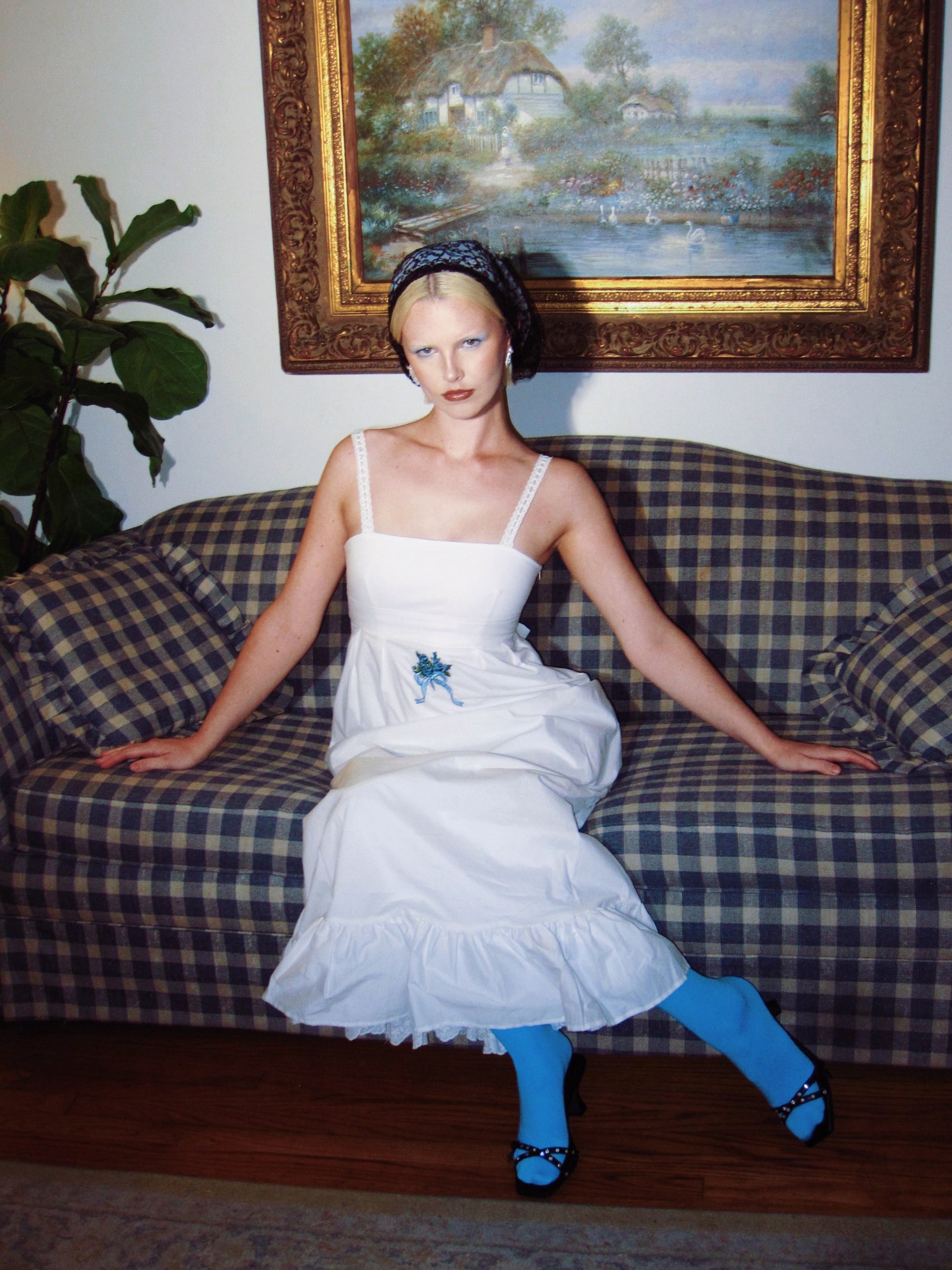 The Aeolian Azzure Dress-Serpenti Apparel