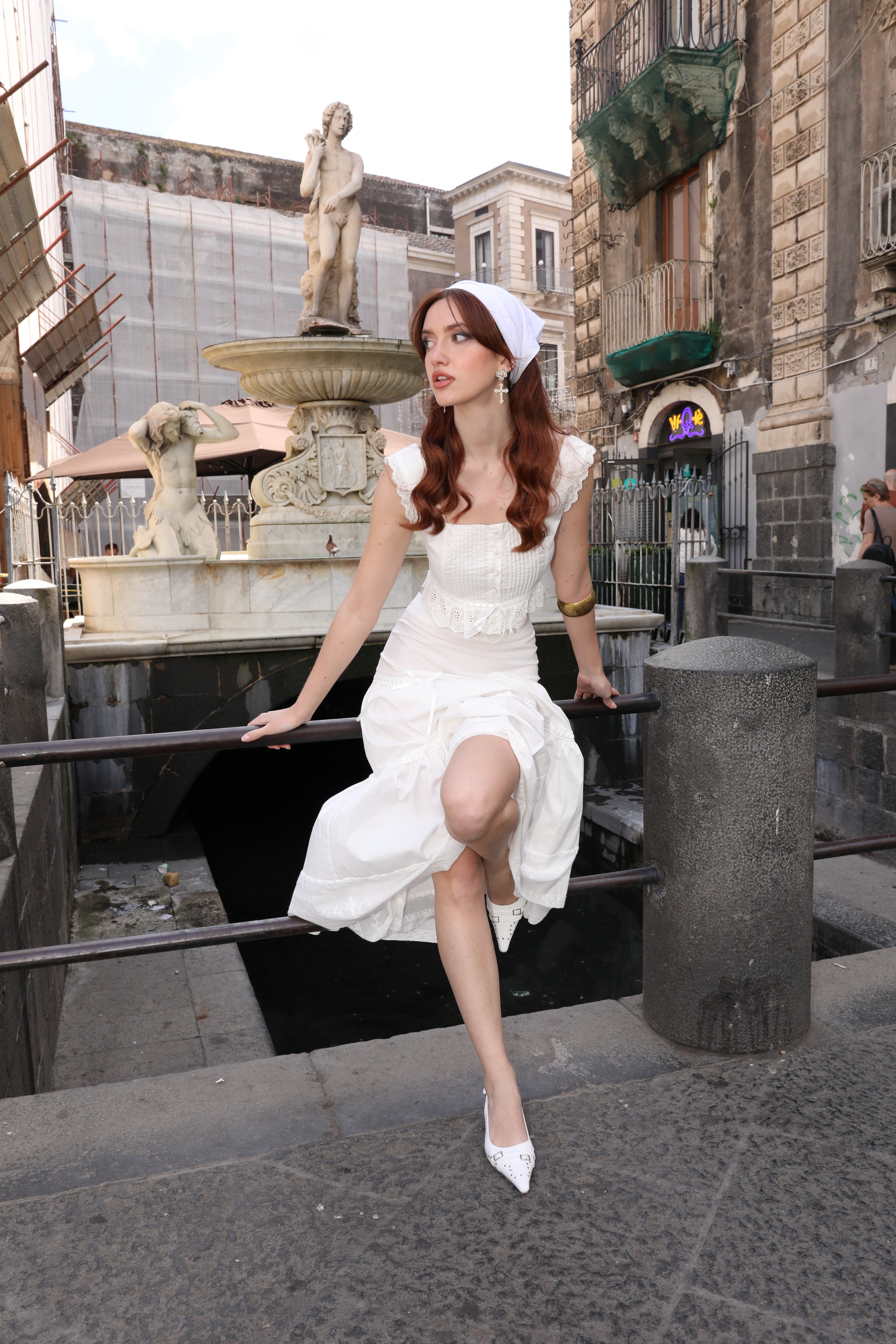 The Contadina Skirt-Serpenti Apparel