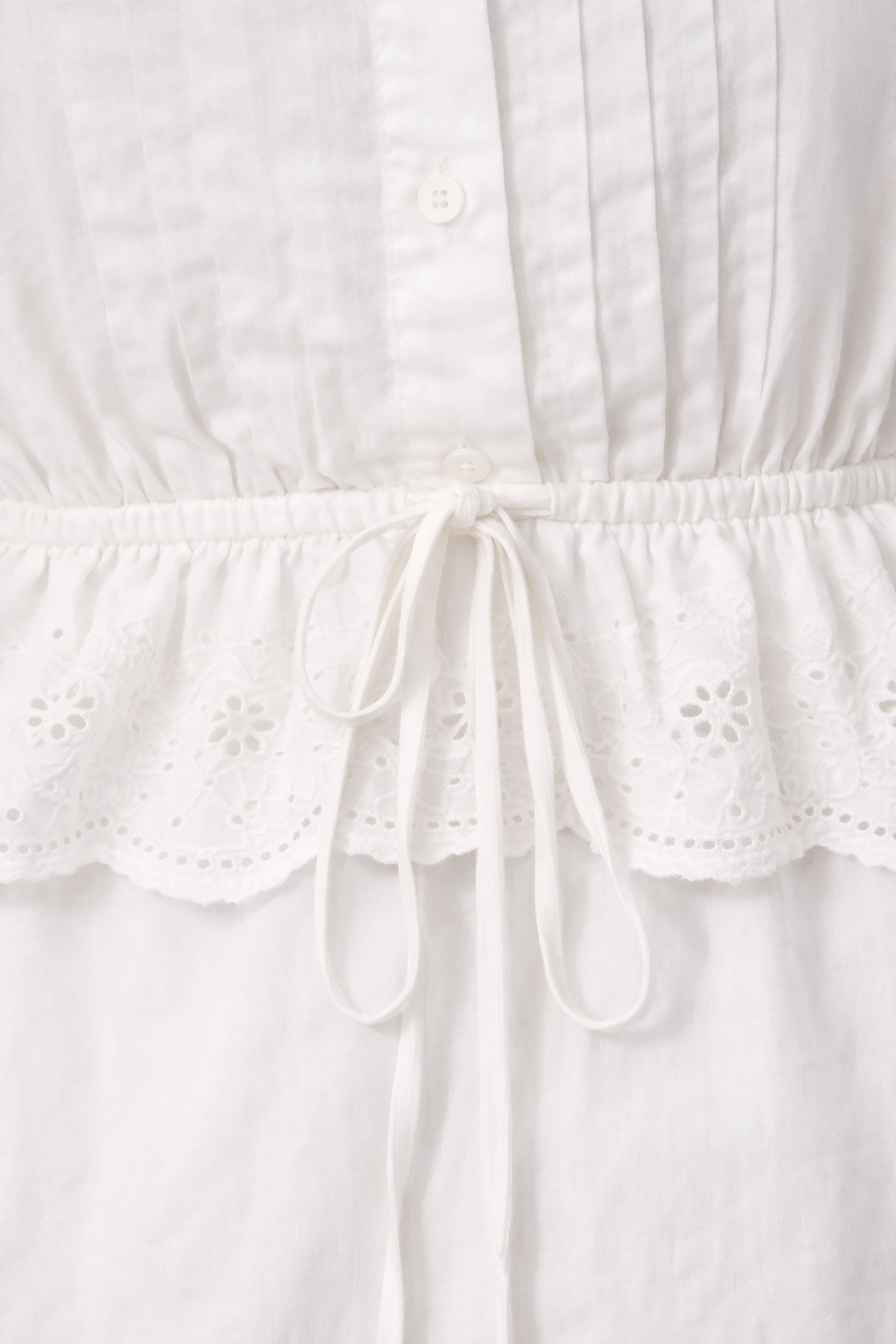 The Colette Blouse I White