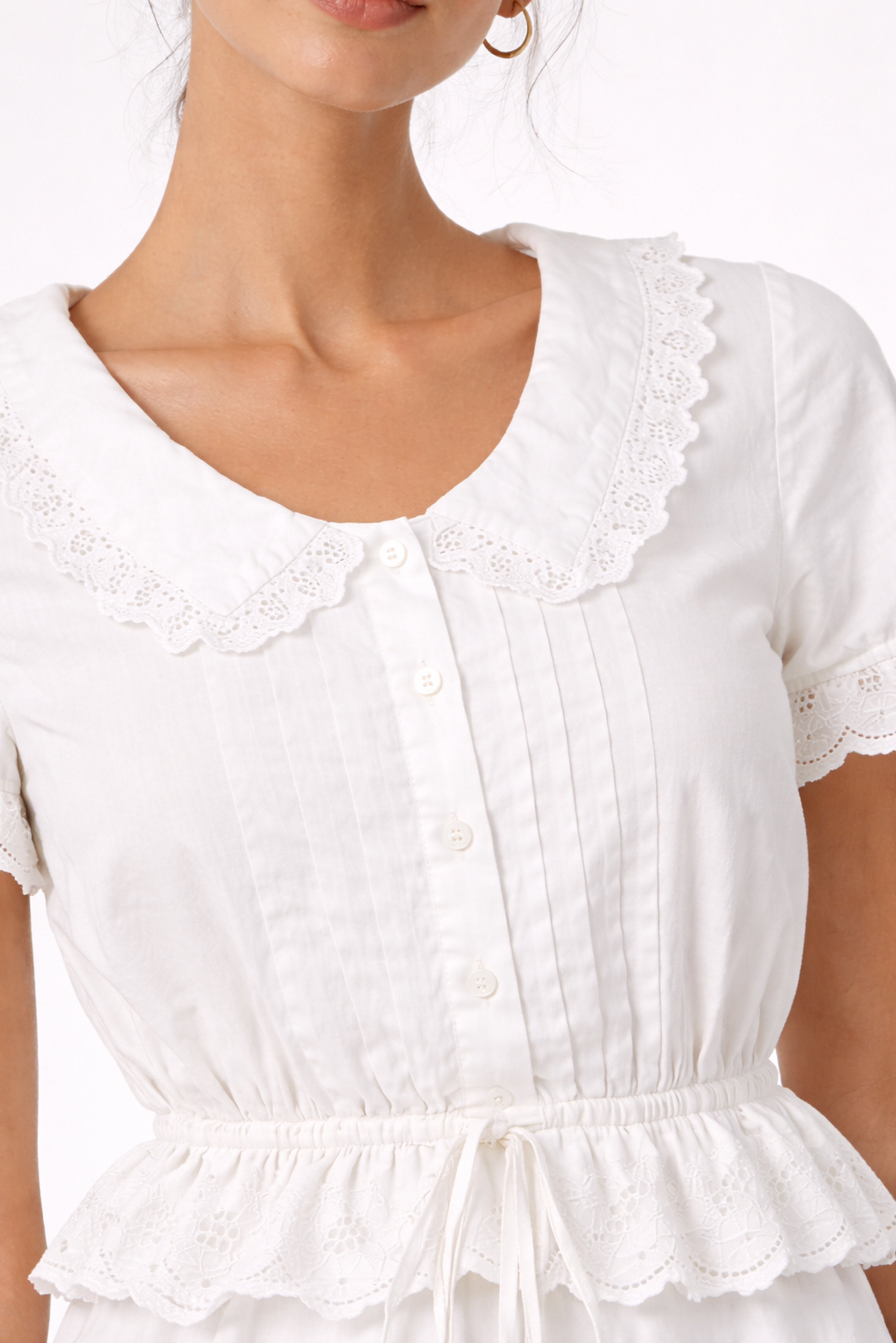 The Colette Blouse I White