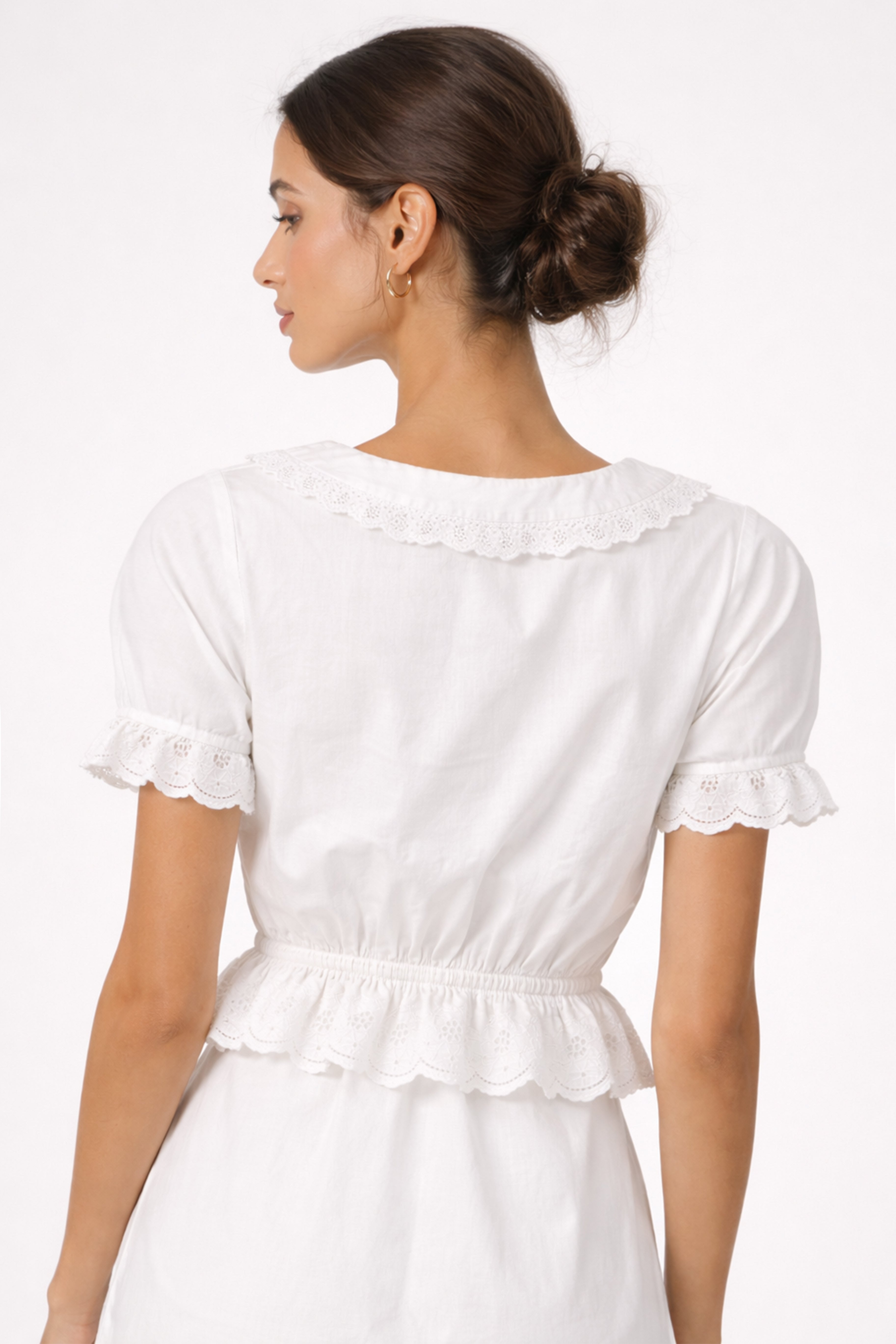 The Colette Blouse I White