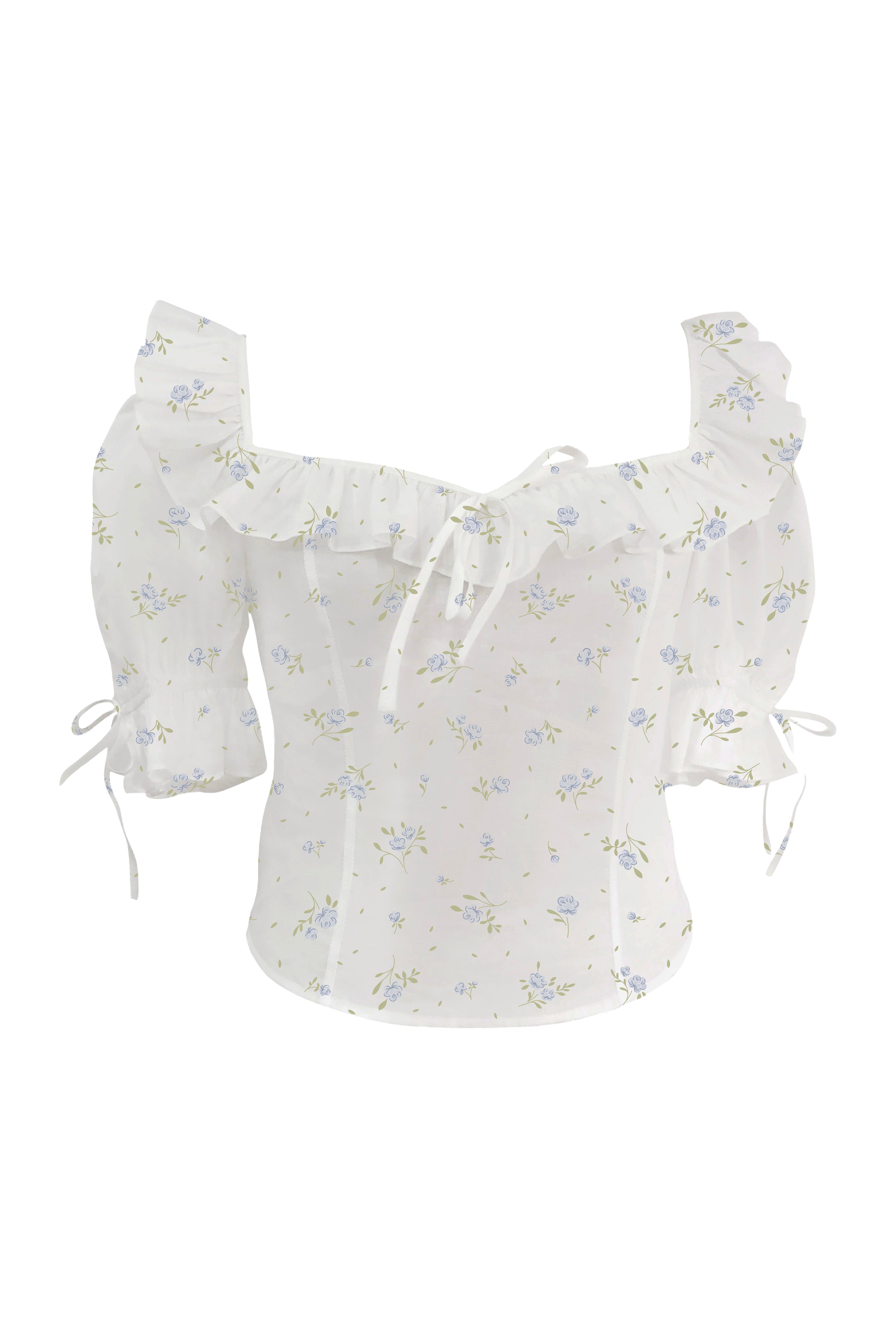The Painter's Blouse I Ditsy Floral