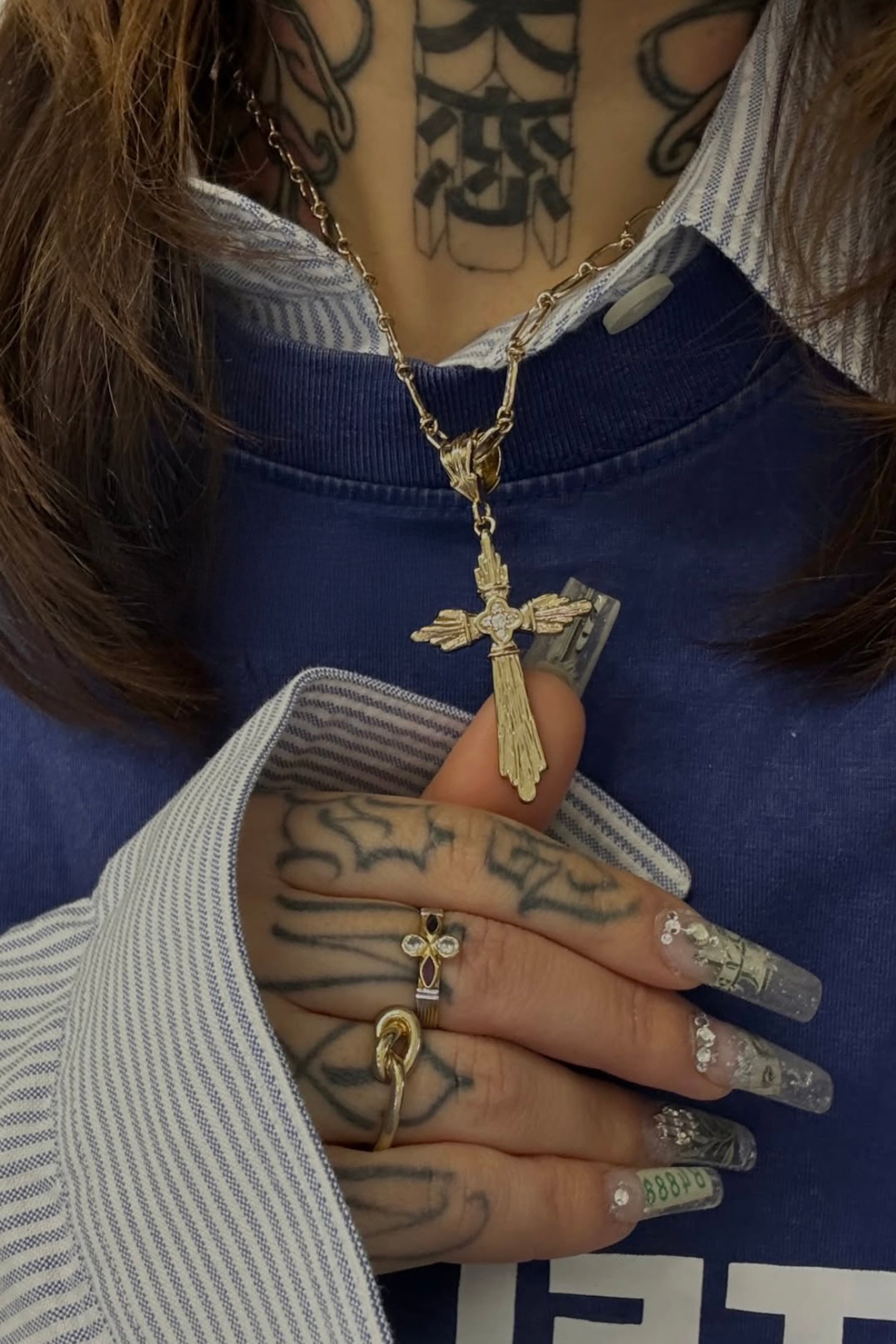 The Mega Gothic Cross-Serpenti Apparel