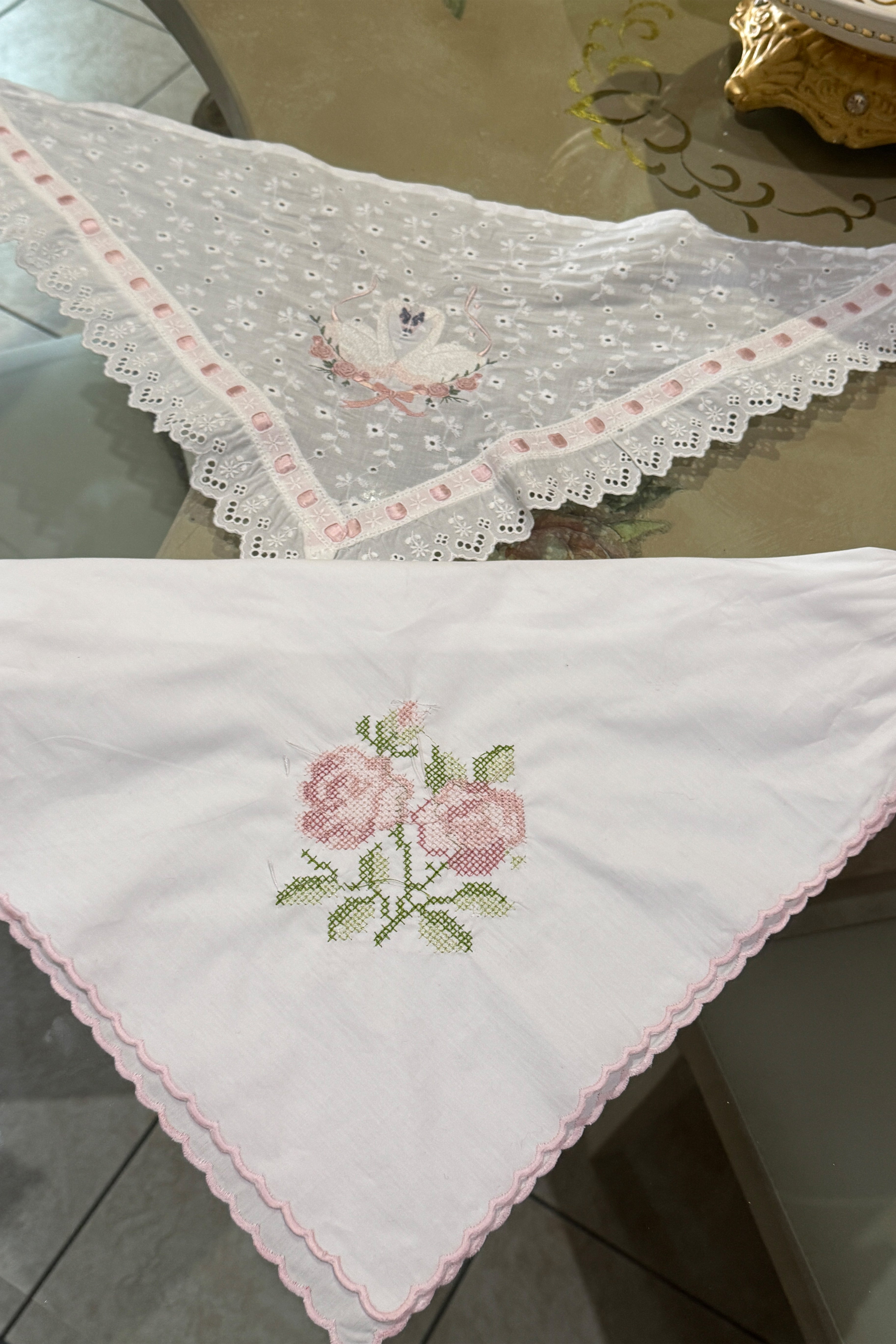 The Rosa Antica Foulard