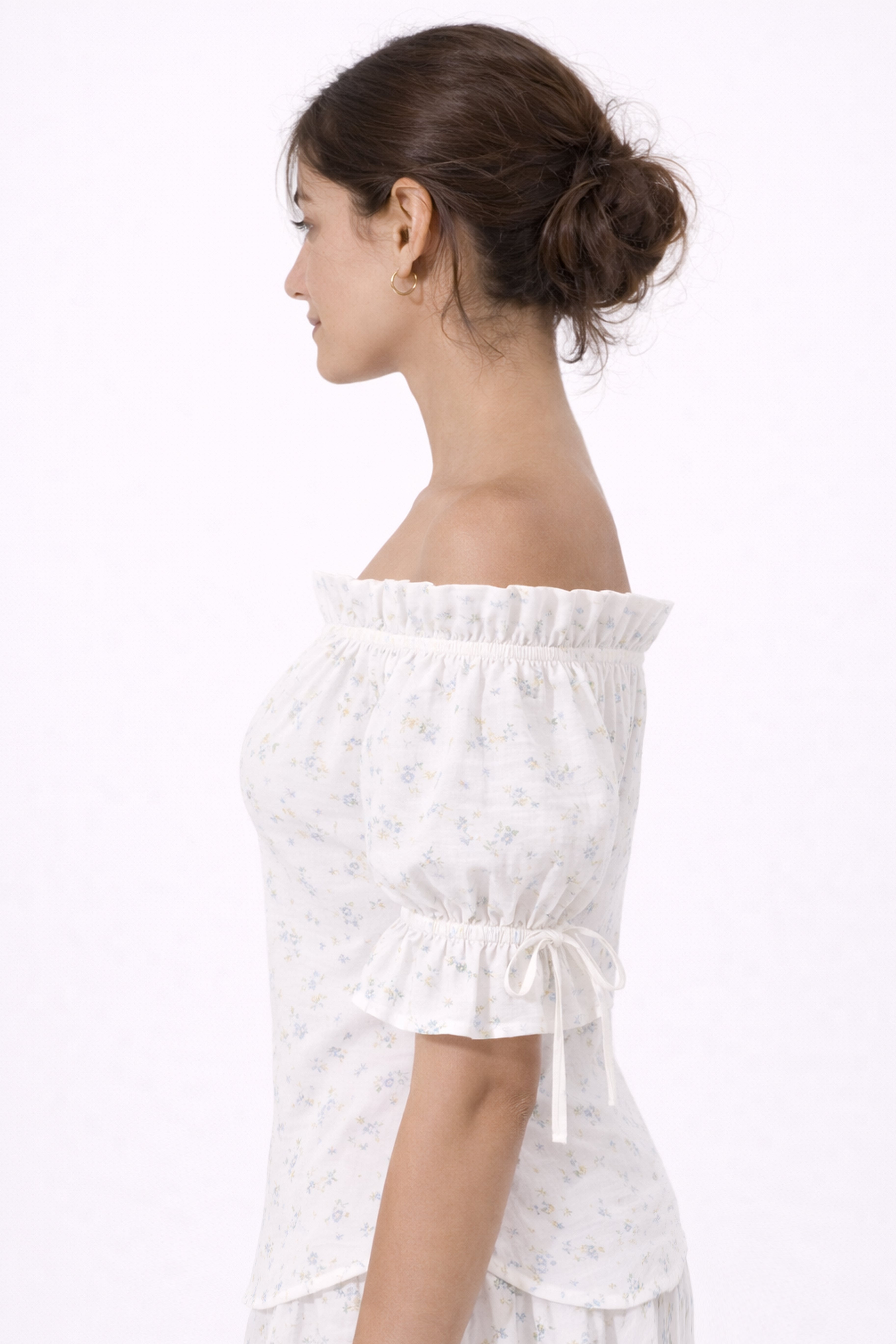 The Painter's Blouse I Ditsy Floral