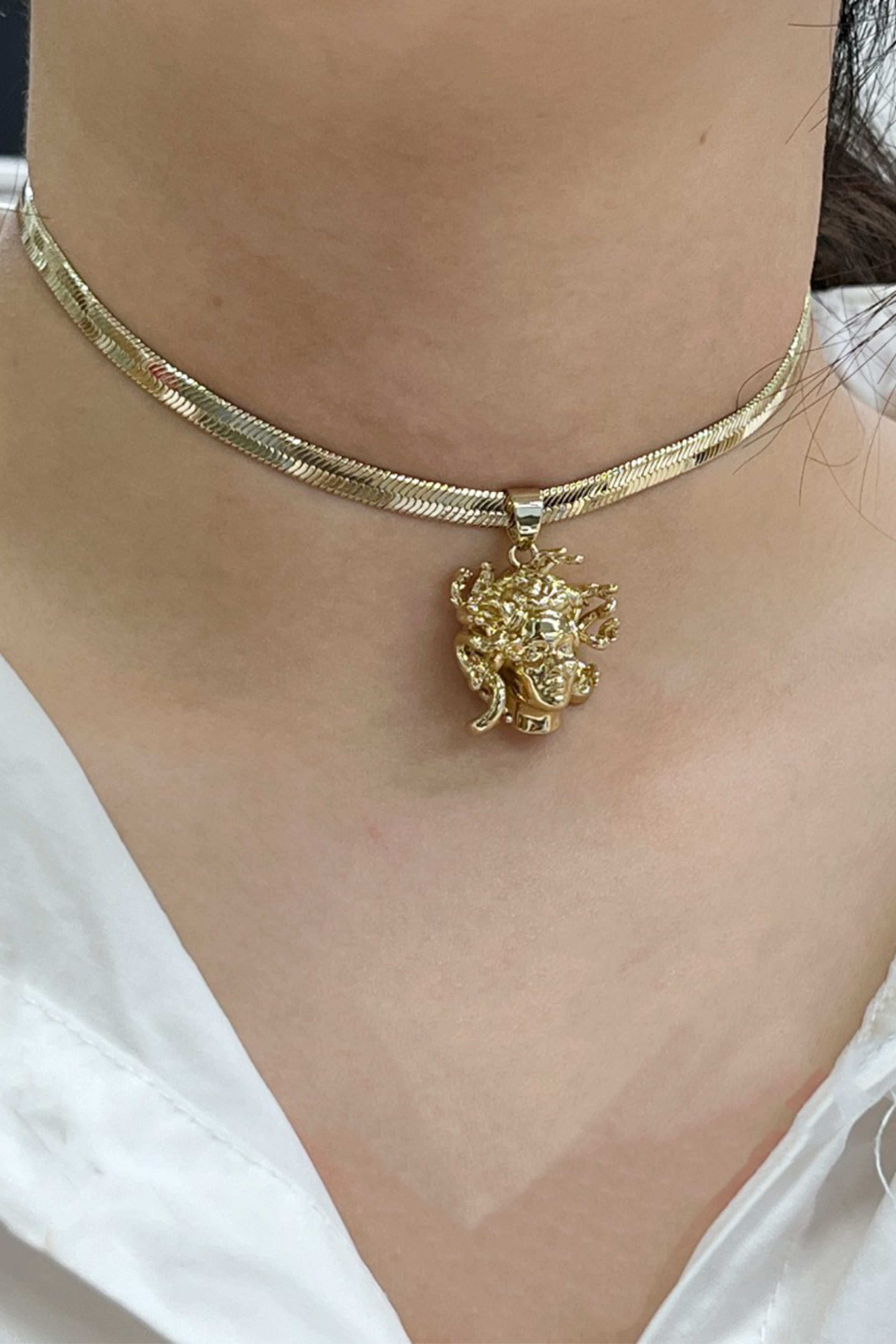 The Medusa Choker-Serpenti Apparel