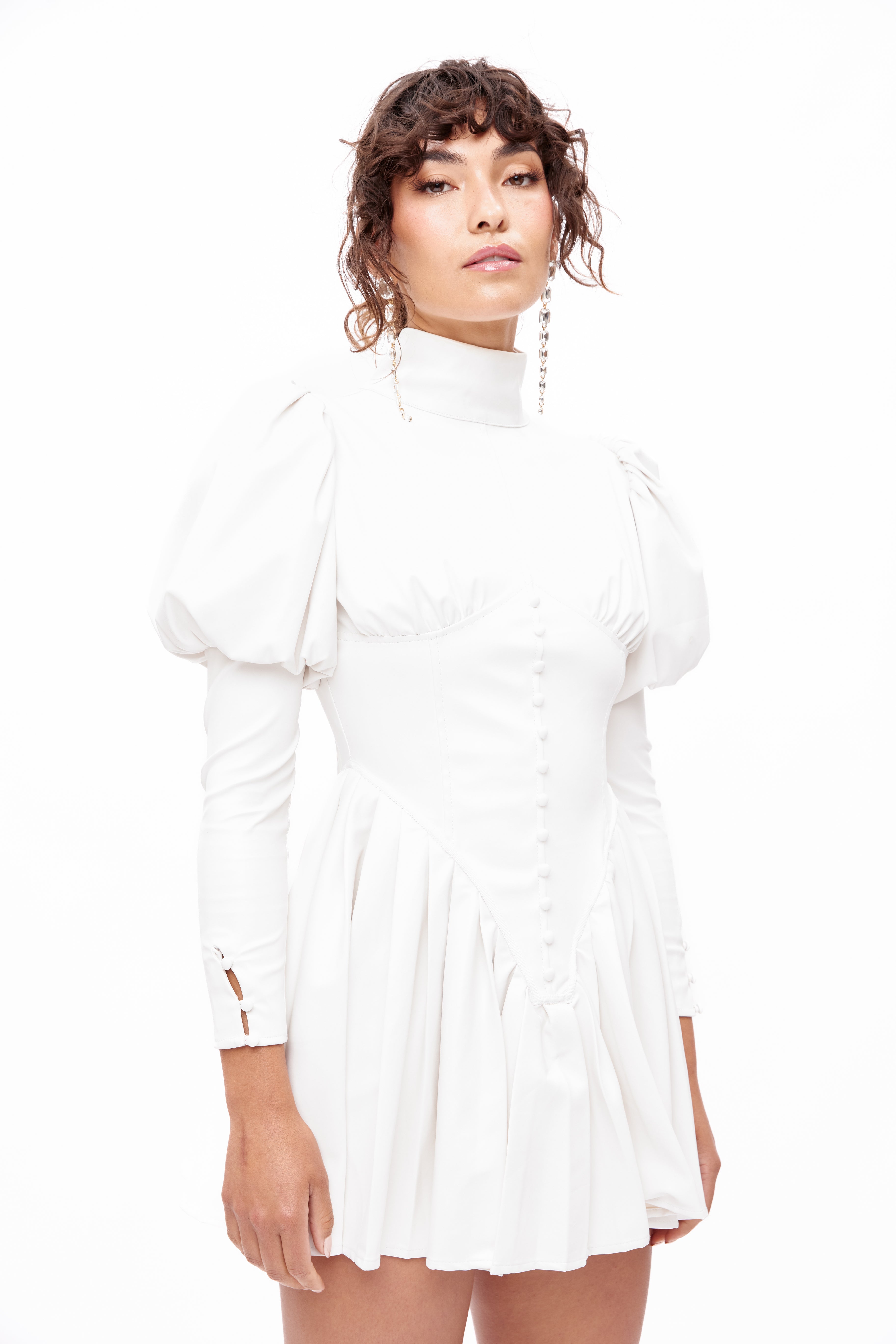 The Torino Dress - White