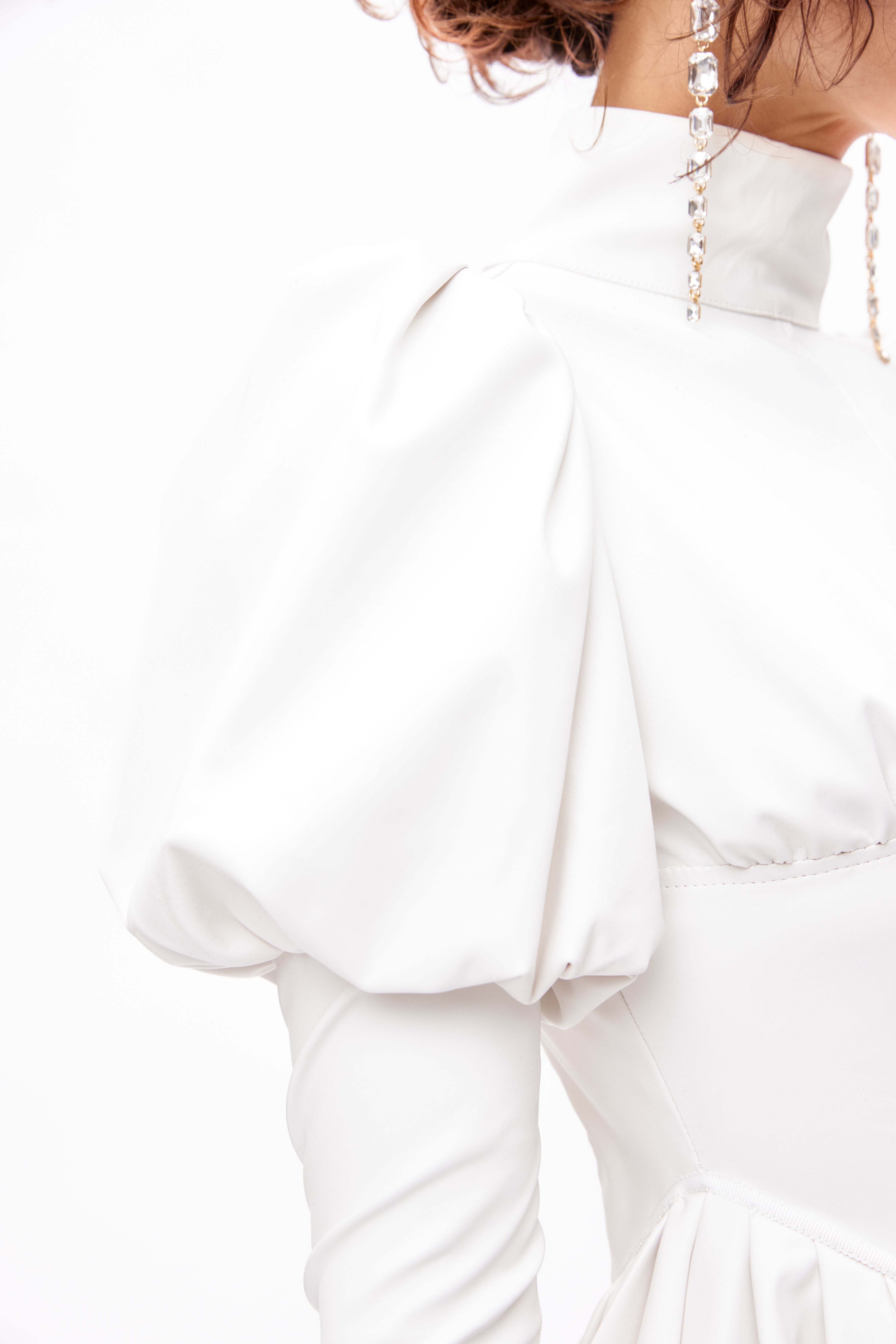The Torino Dress - White-Serpenti Apparel