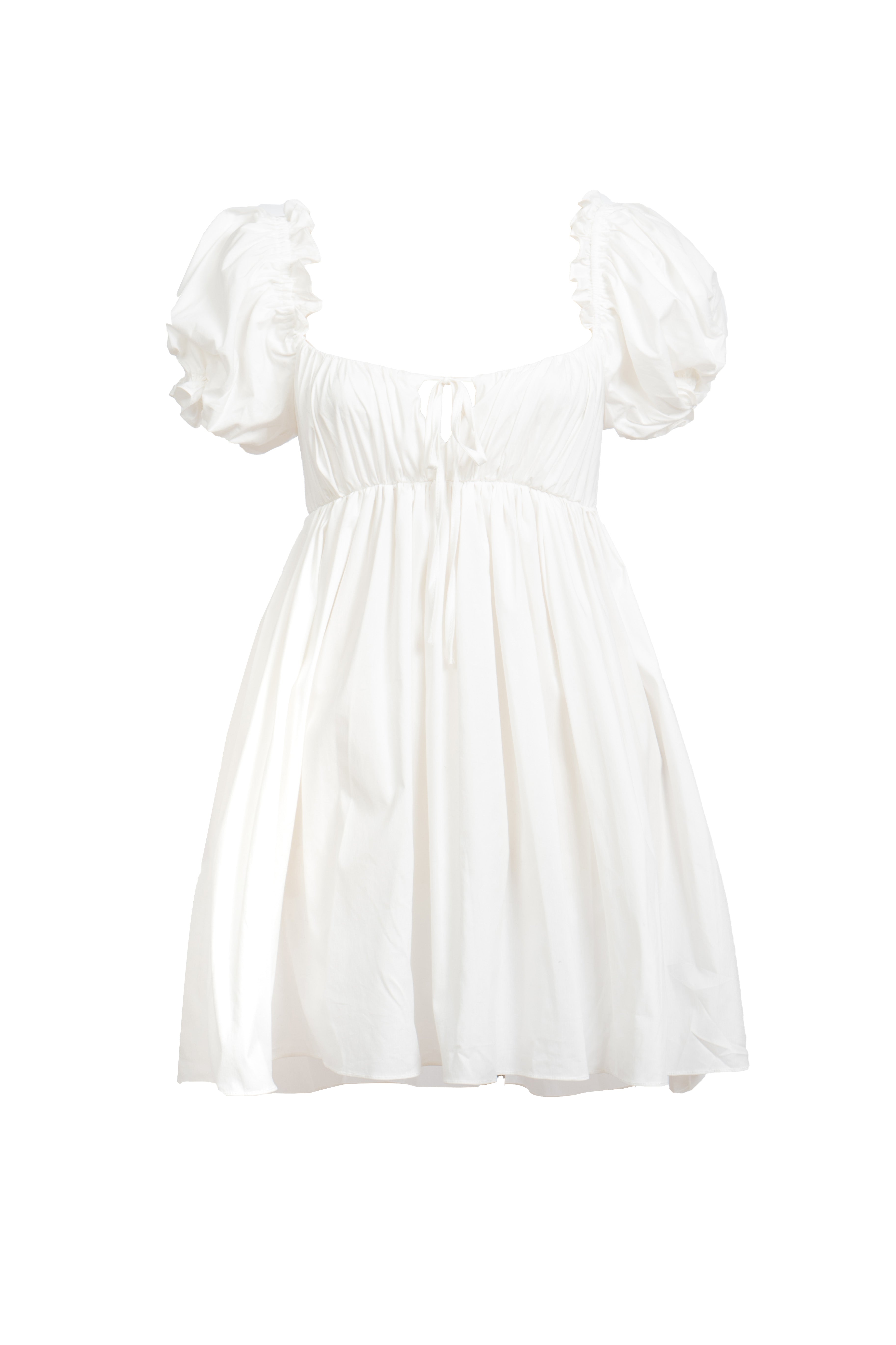 The Winnie Dress - White-Serpenti Apparel