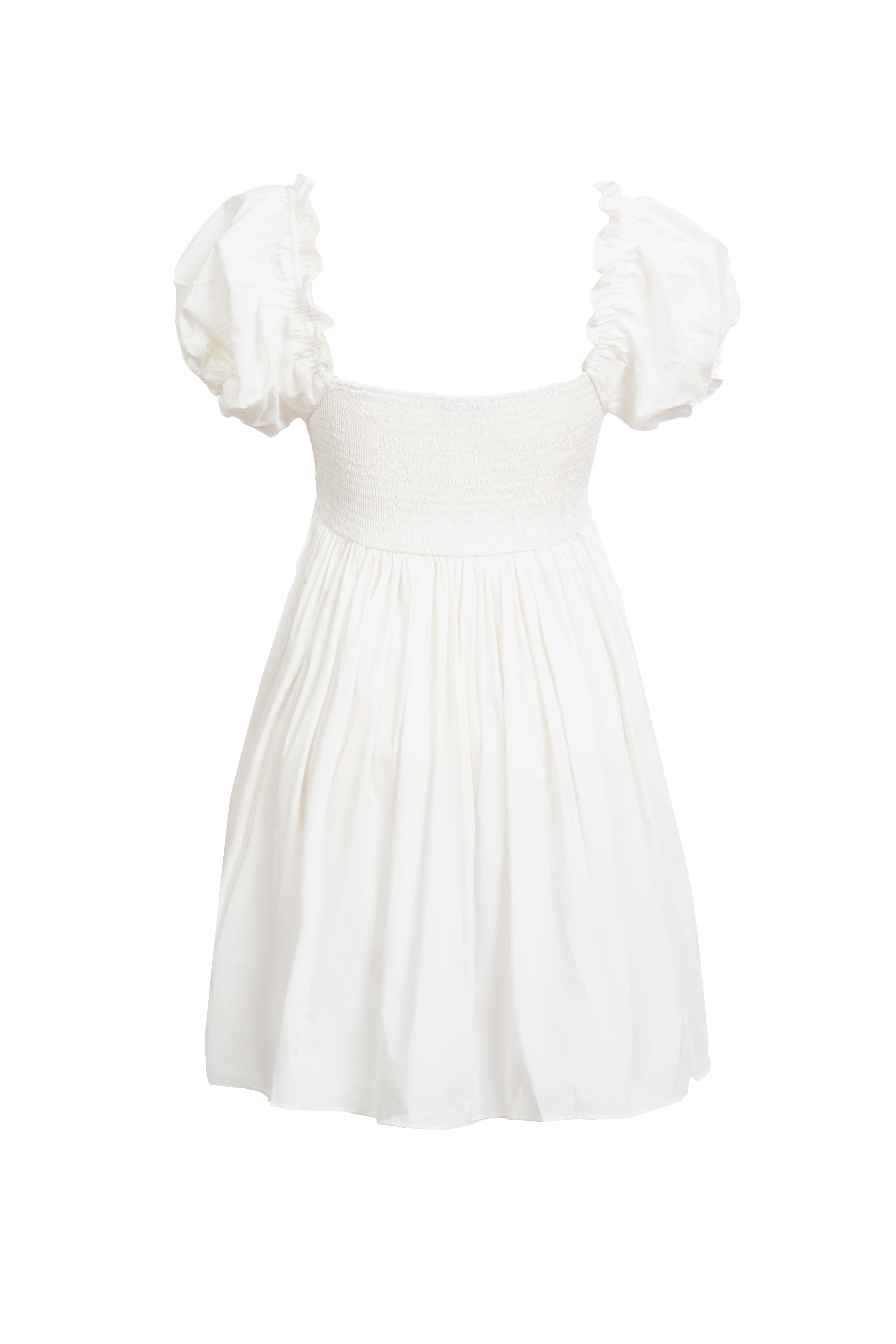 The Winnie Dress - White-Serpenti Apparel