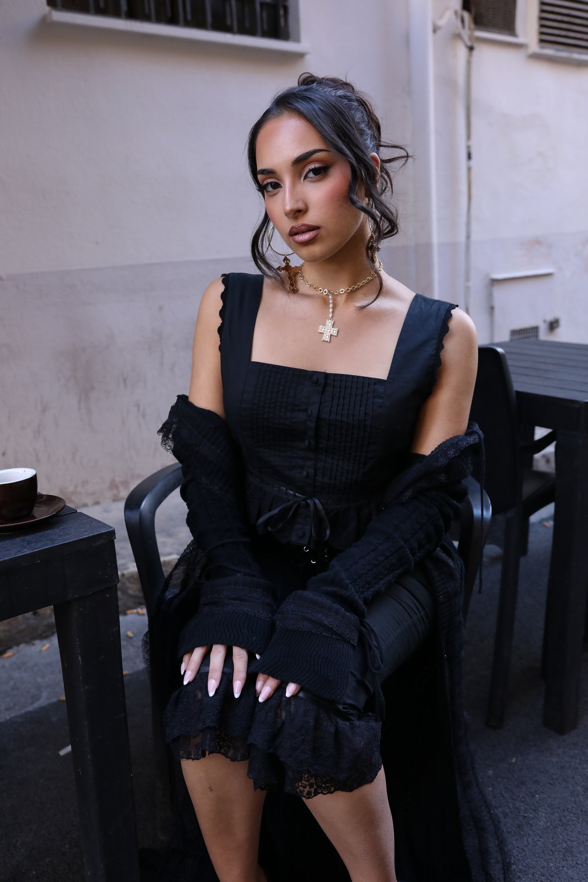 Pantaloni In Bloom I Nero