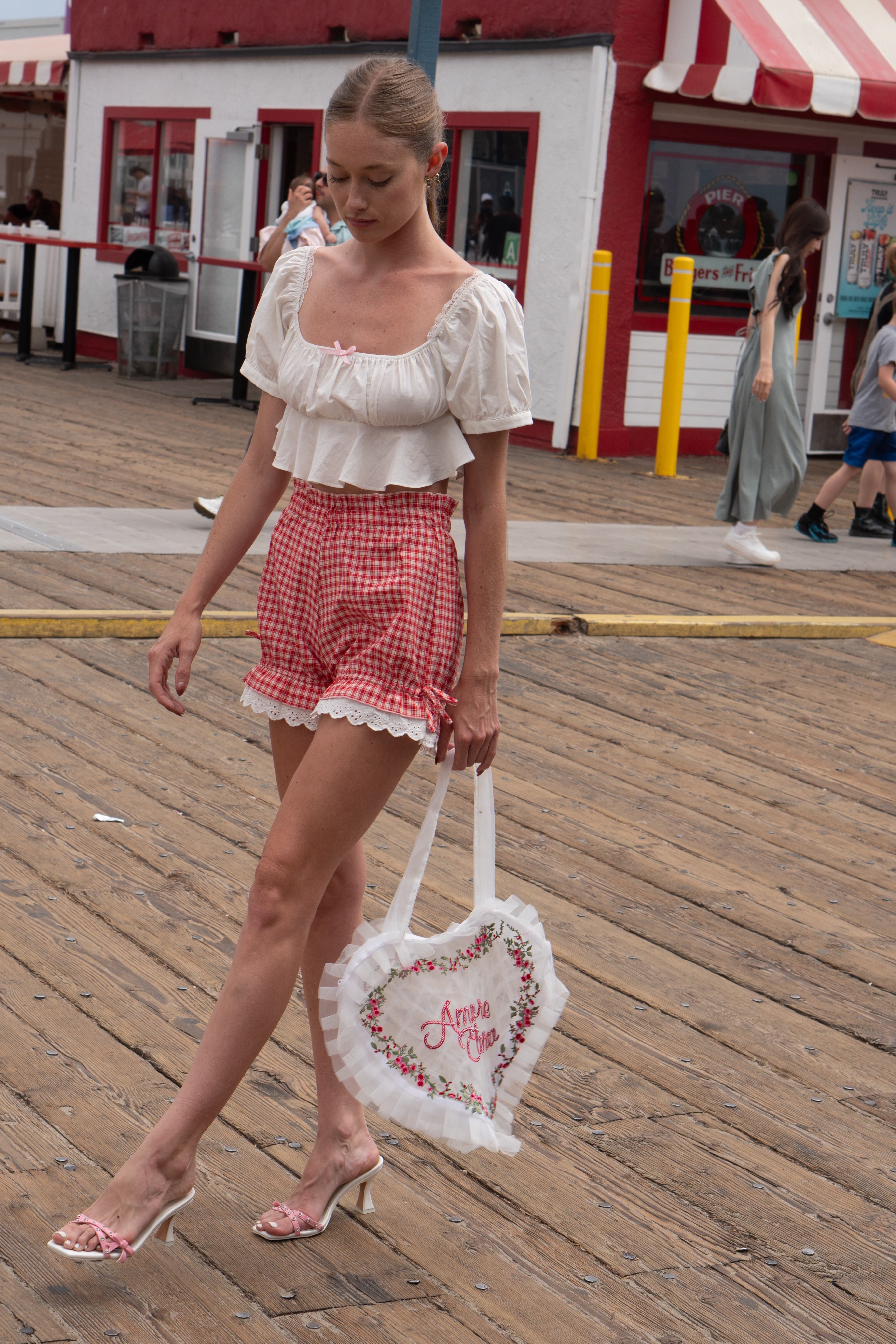 The Heiress Heel I Strawberries & Cream