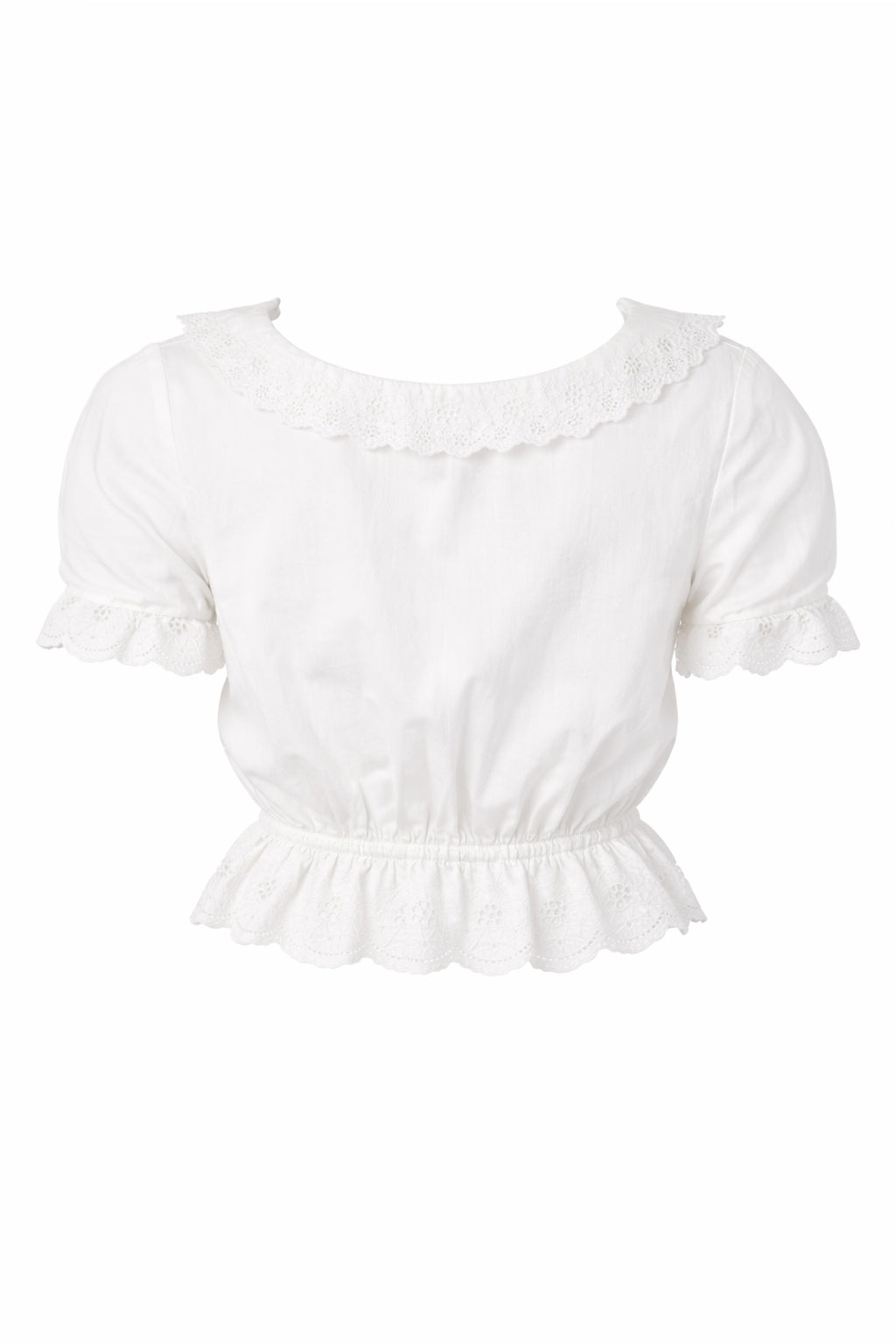 The Colette Blouse I White