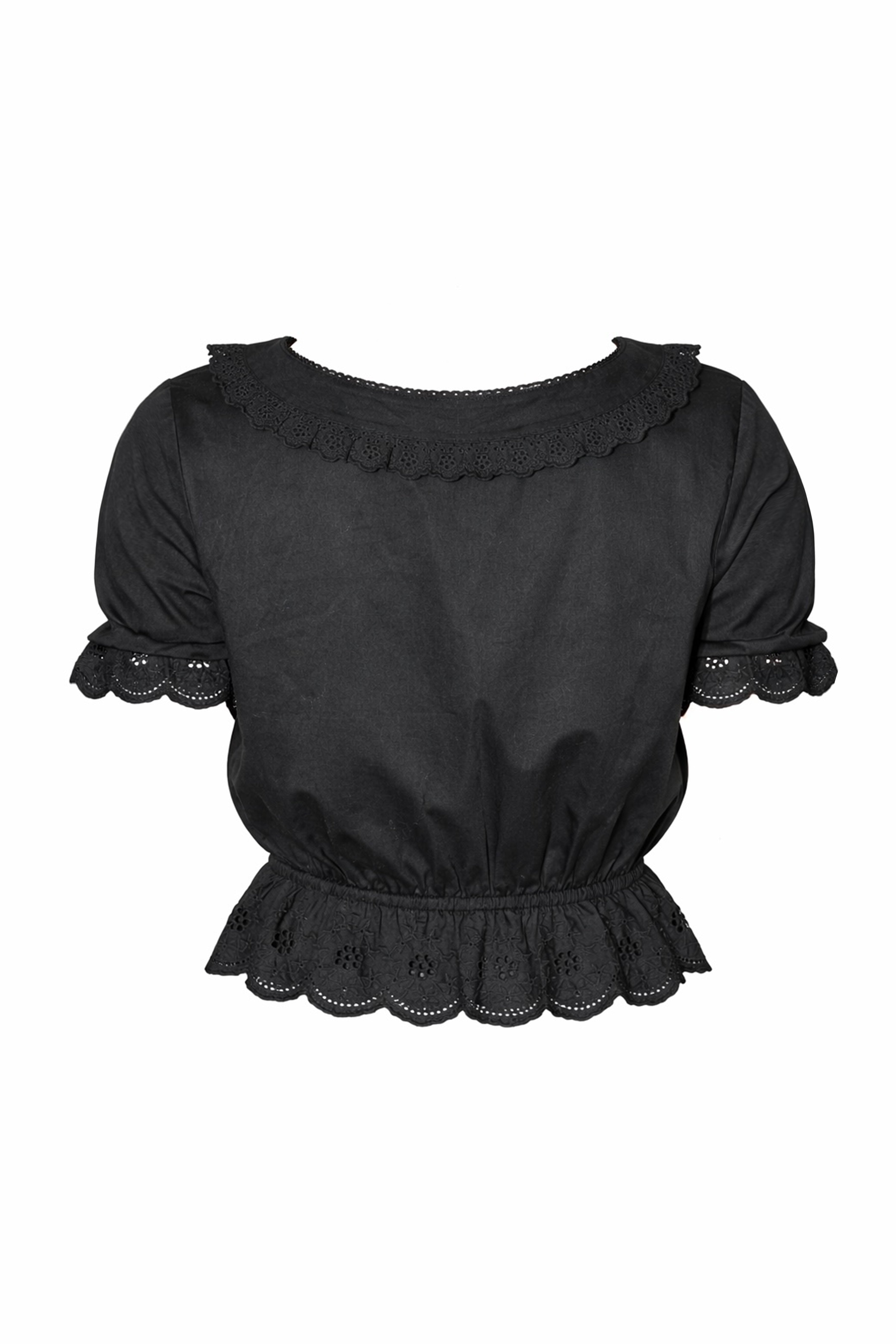 The Colette Blouse I Black