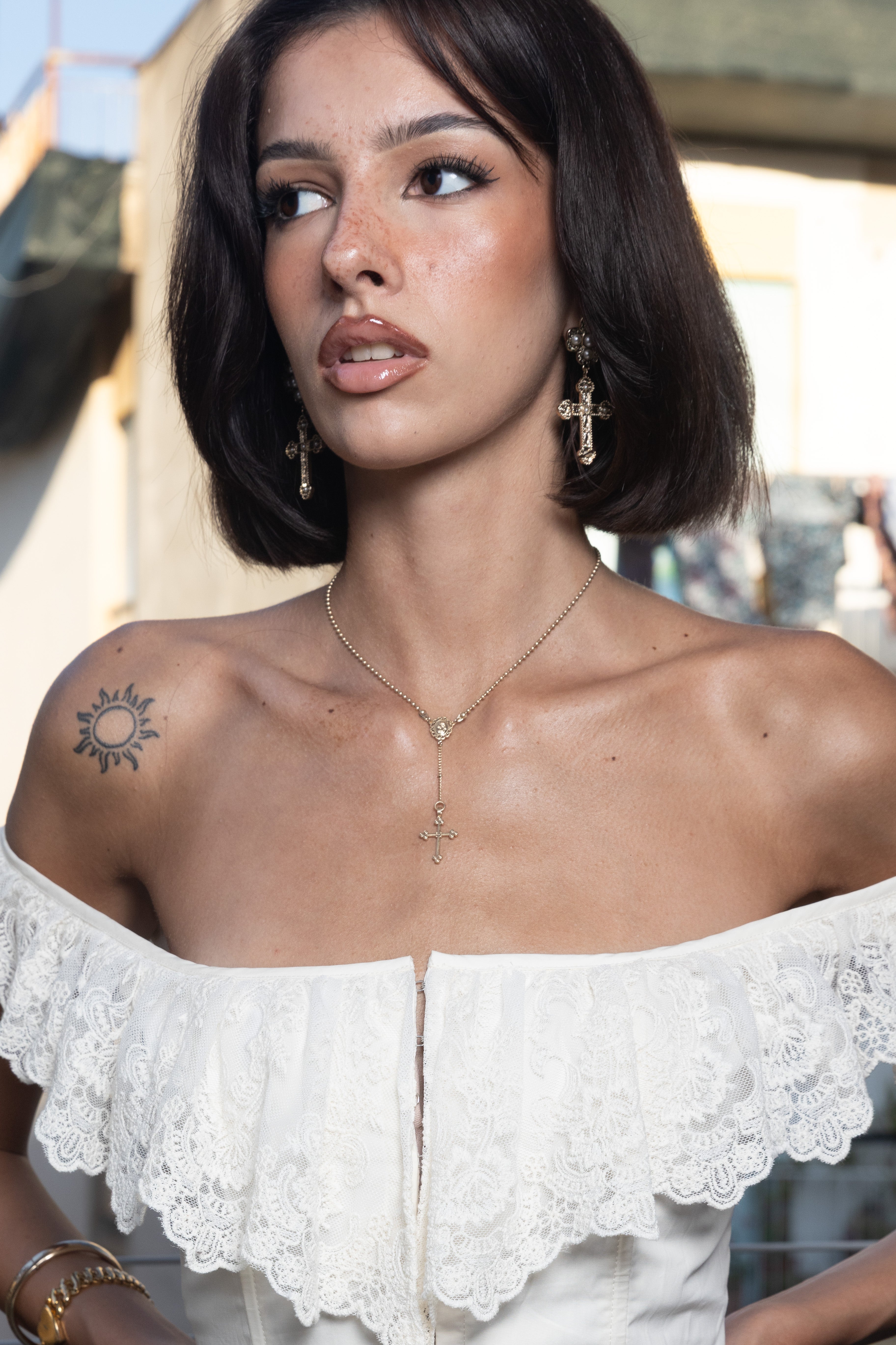 The Mini Rosary Necklace
