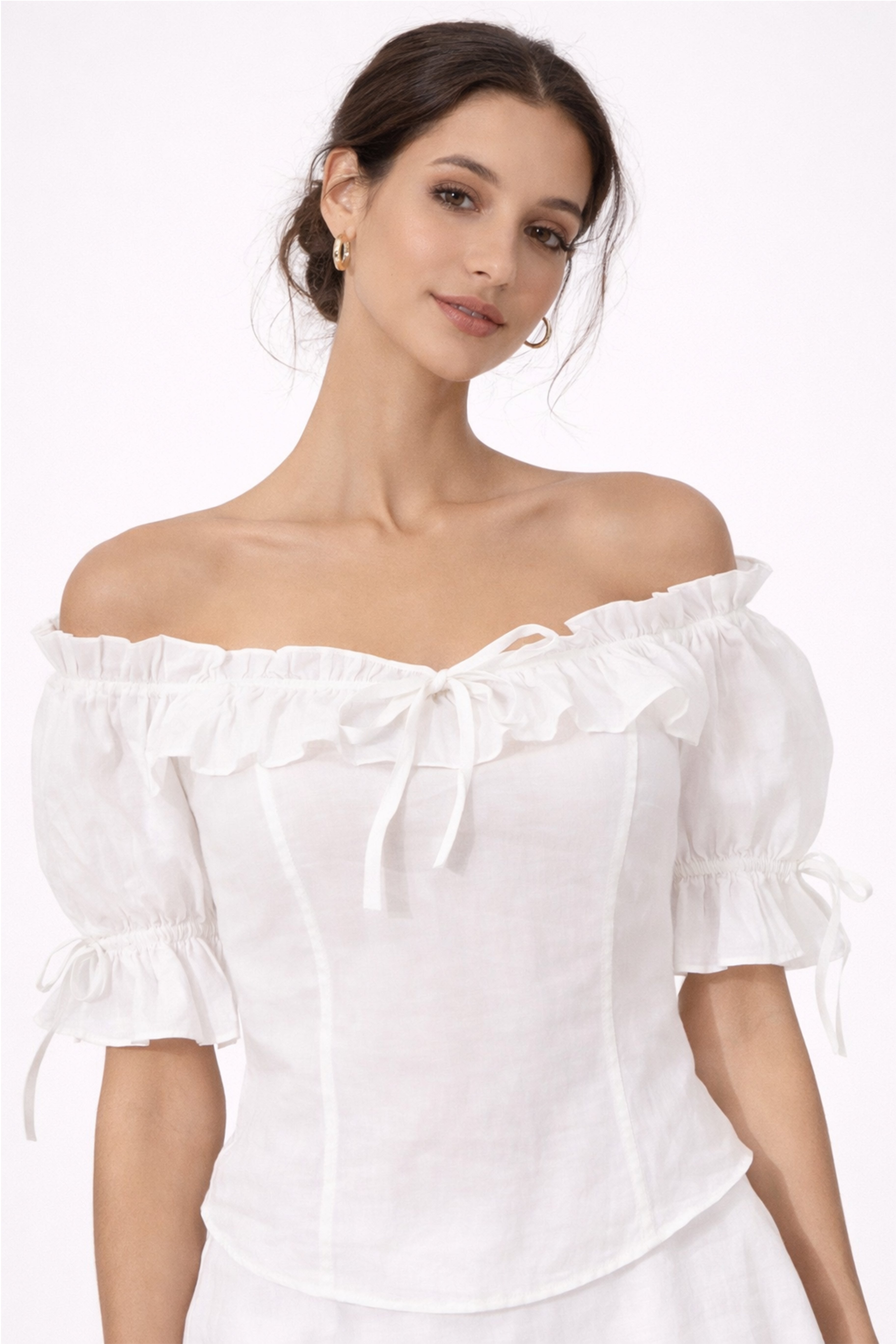 The Painter's Blouse I White