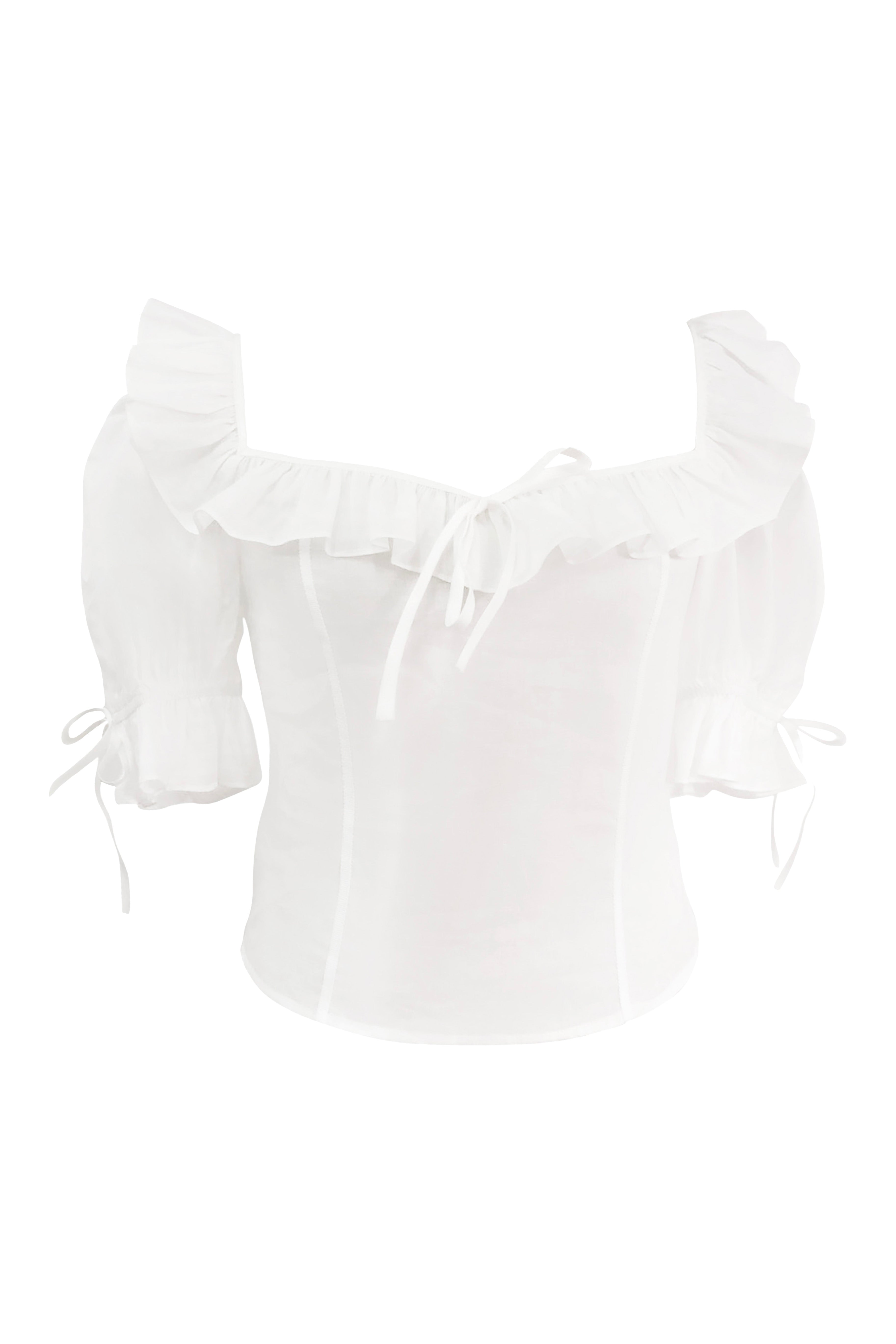 The Painter's Blouse I White
