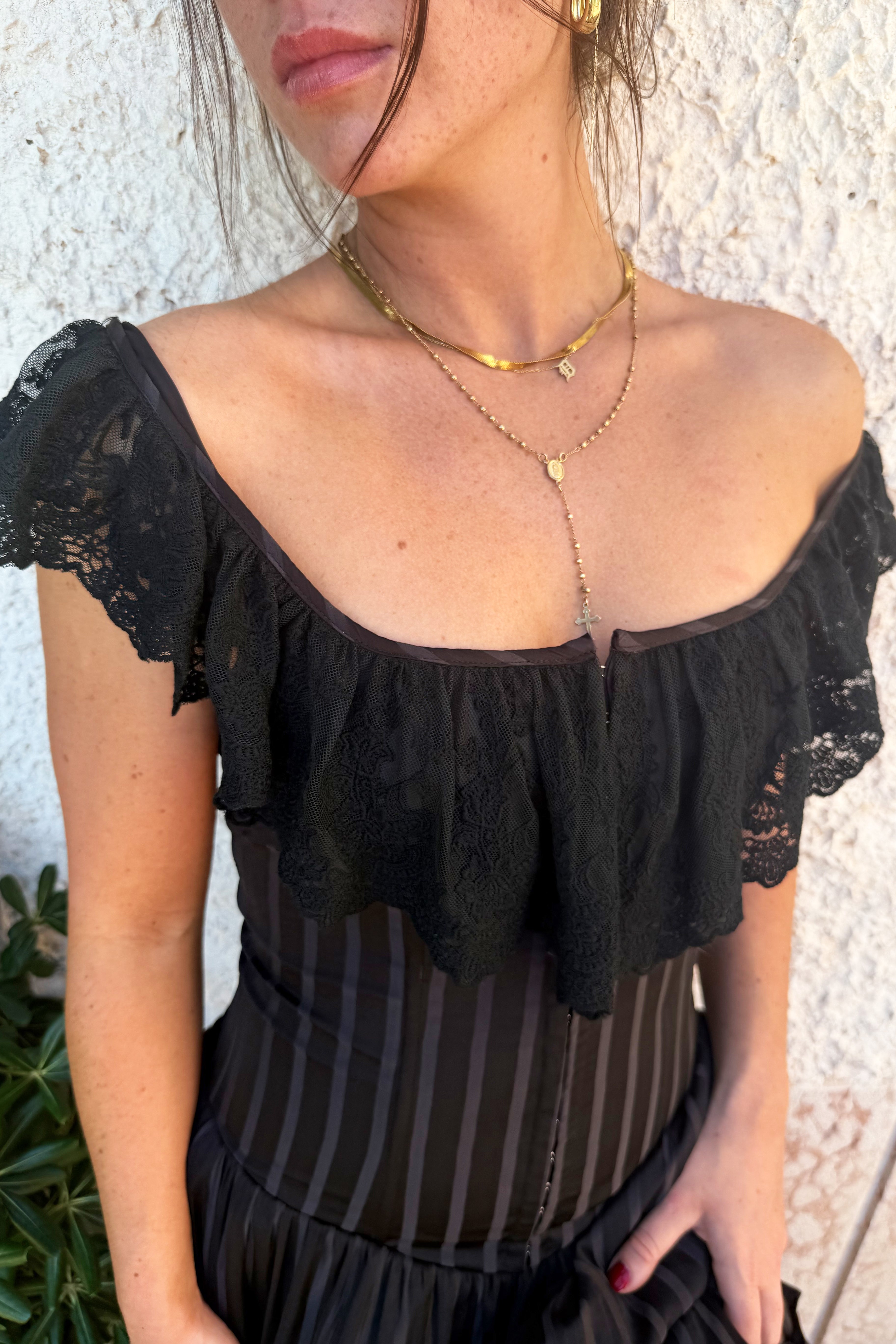 The Maiden Dress I Black