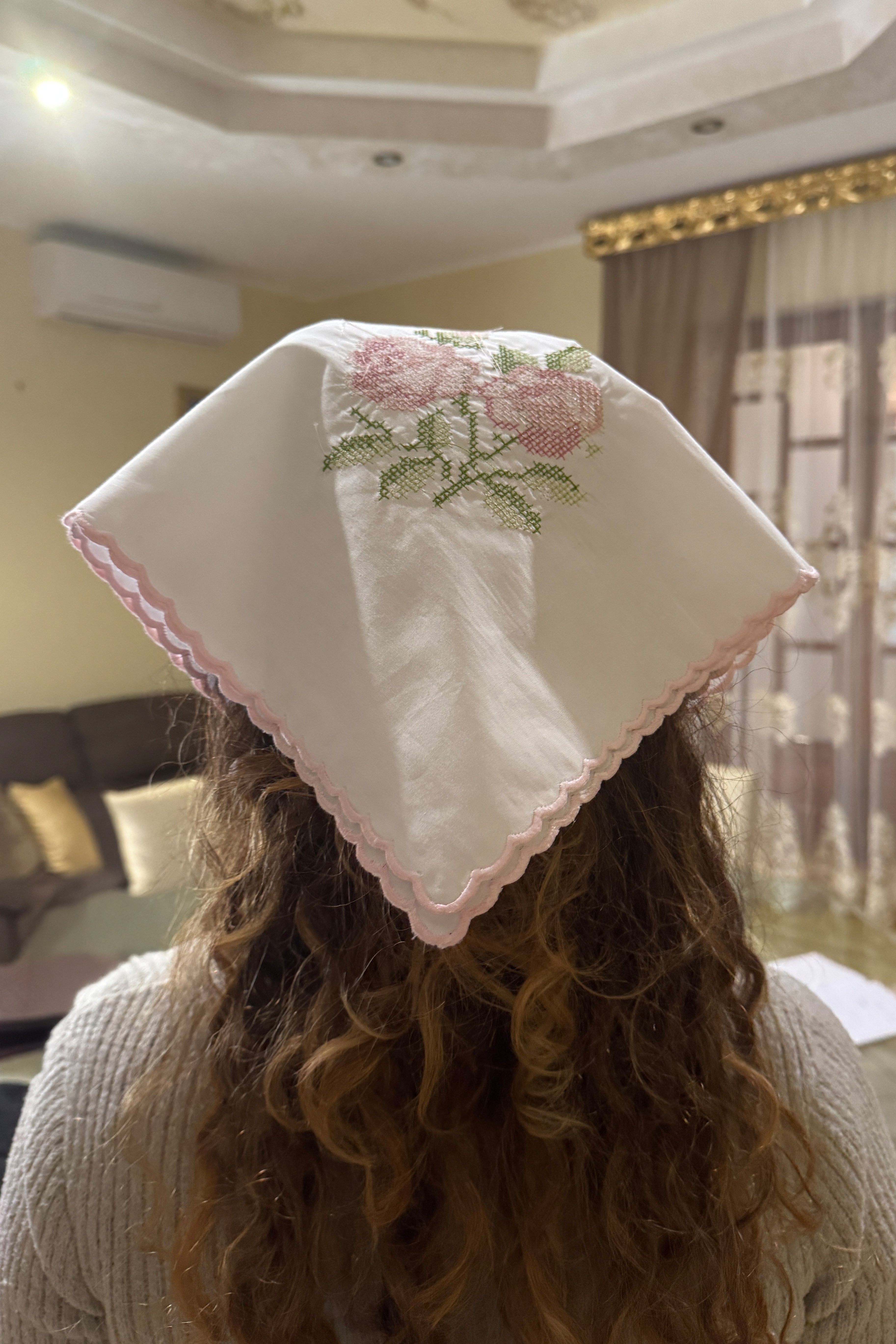 The Rosa Antica Foulard