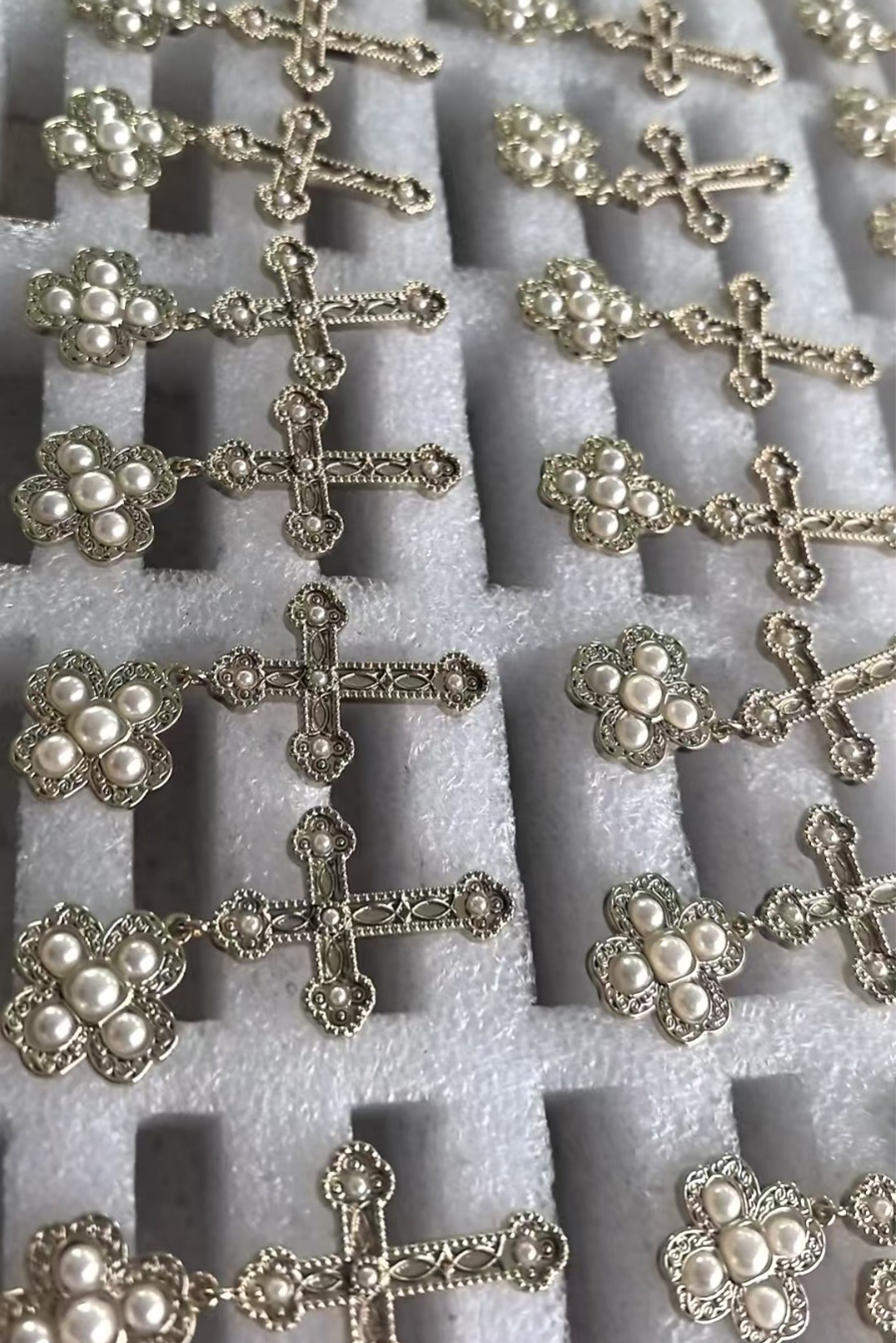 The Santa Maria Cross Earrings