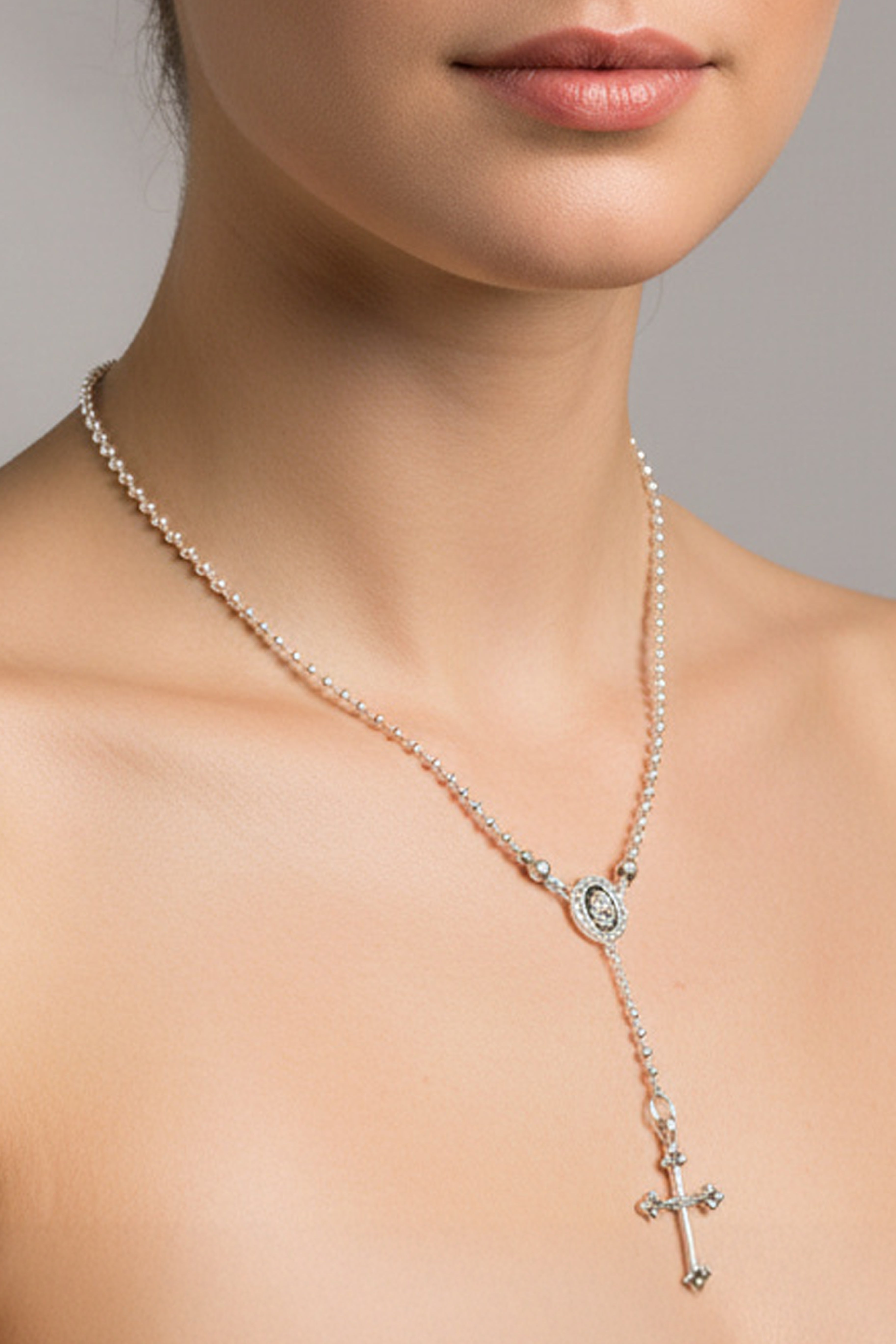 The Mini Rosary Necklace