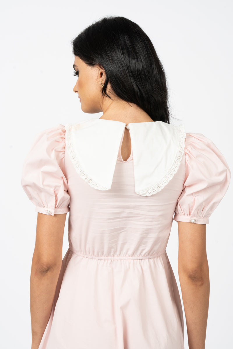 The Mary Elizabeth Dress - Cotton Candy Pink