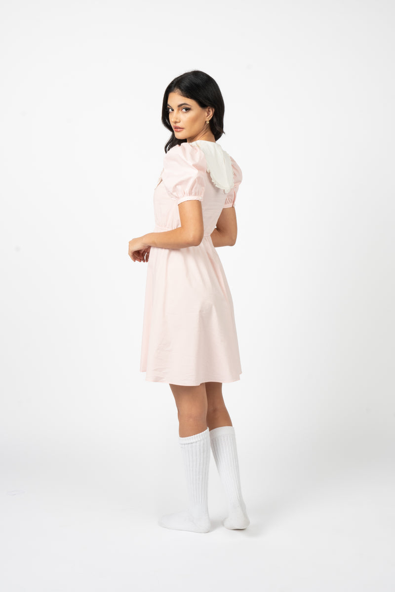 The Mary Elizabeth Dress - Cotton Candy Pink