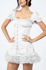 The To Die For Corset - White